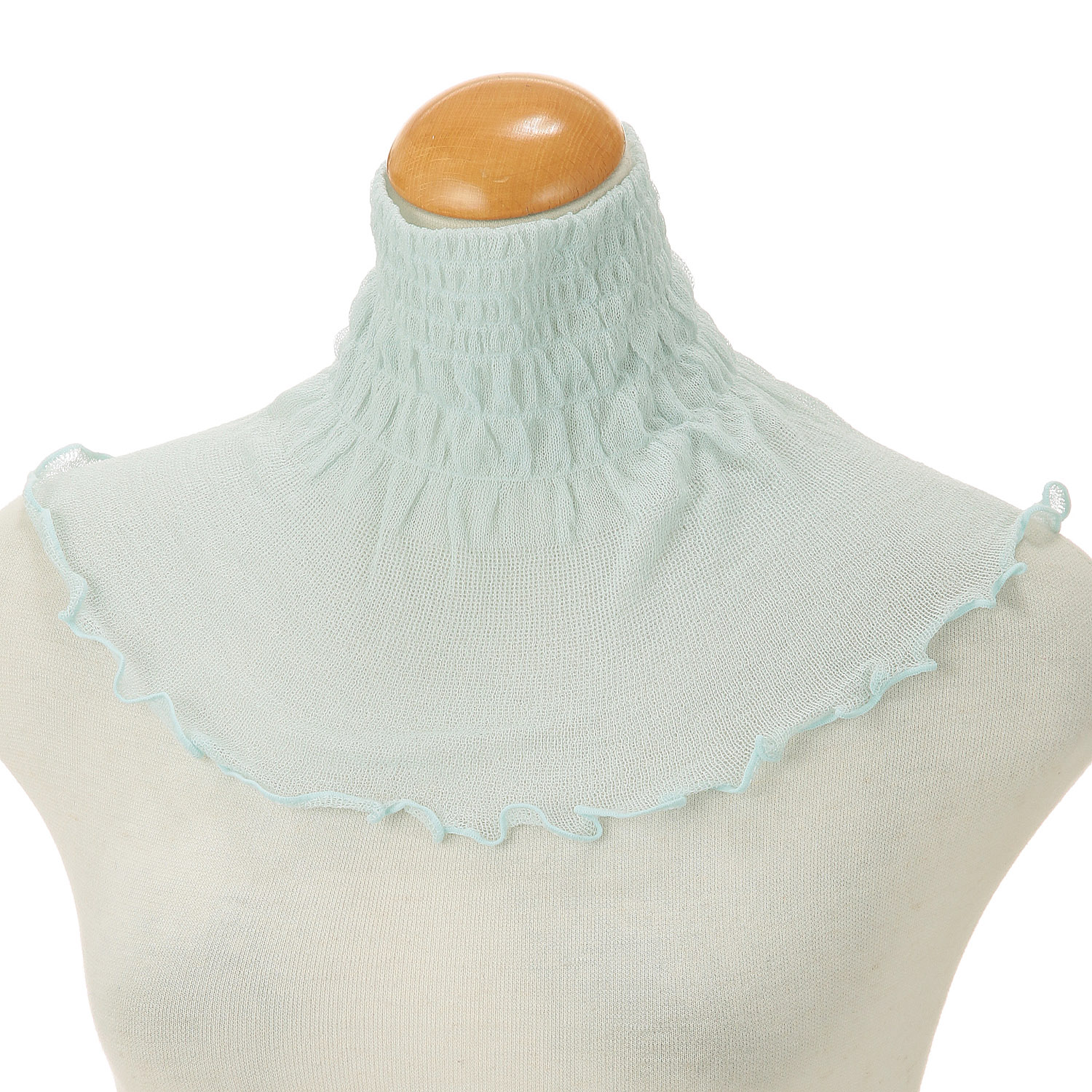 日本製 ロングネックカバ－無地 春夏素材 - 画像4