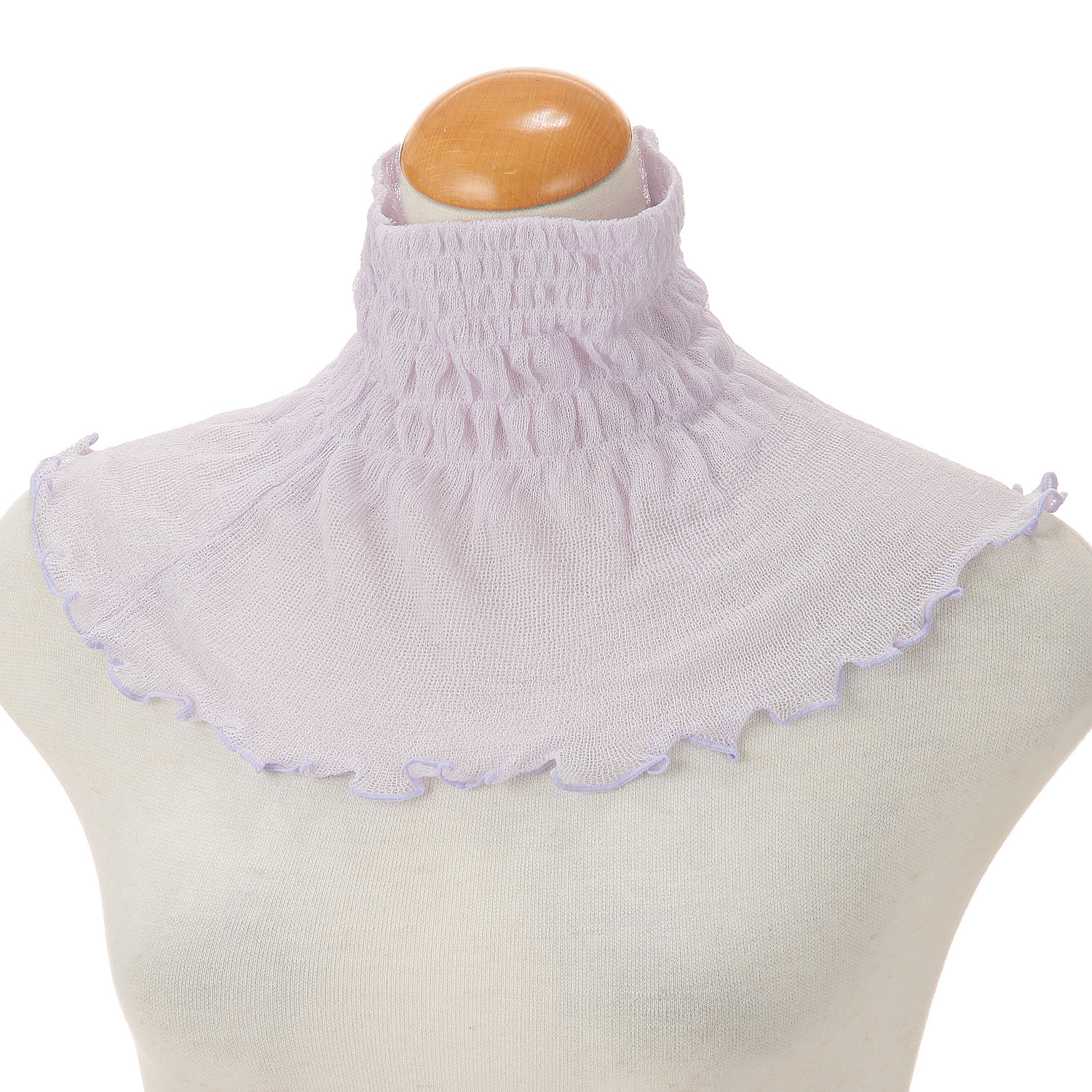 日本製 ロングネックカバ－無地 春夏素材 - 画像9