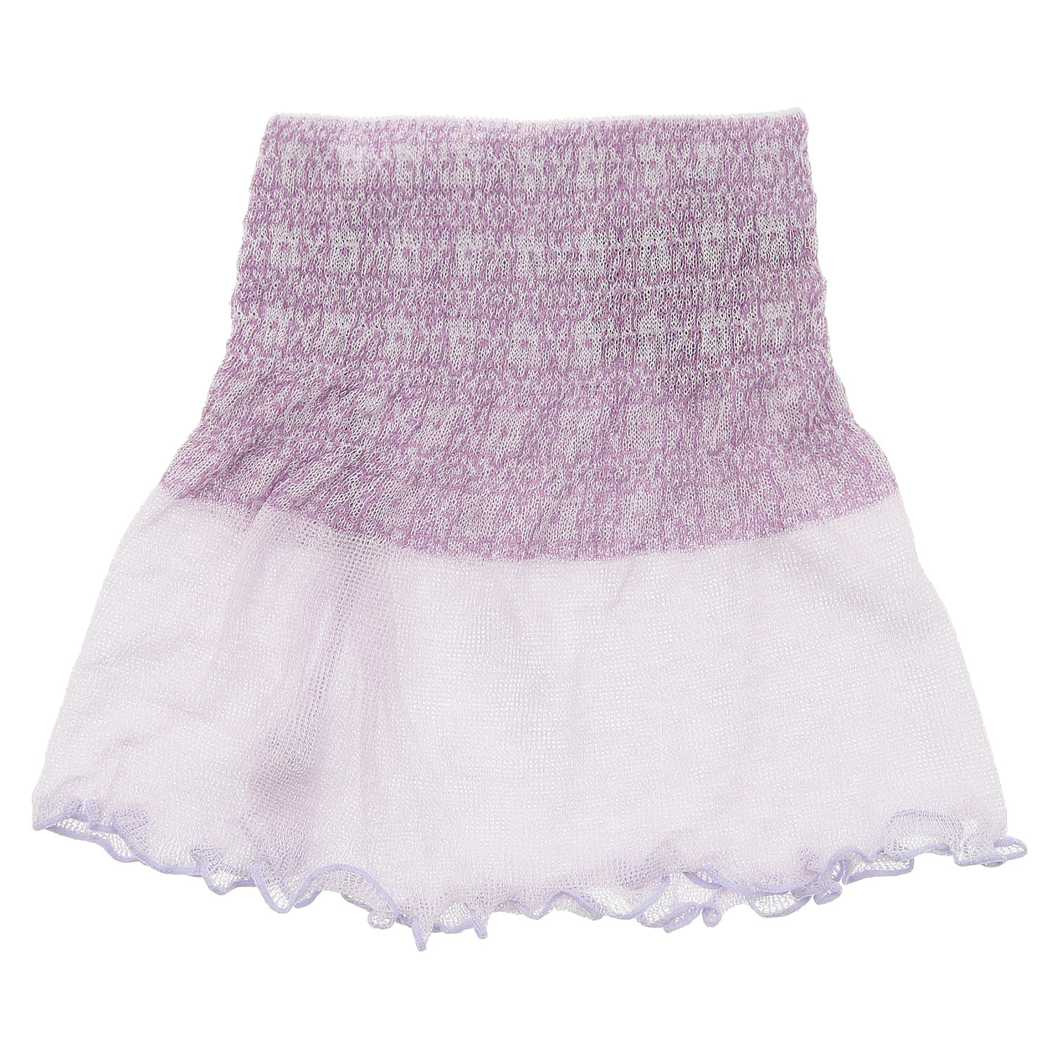 日本製 ロングネックカバ－ 格子柄 春夏素材 - 画像5