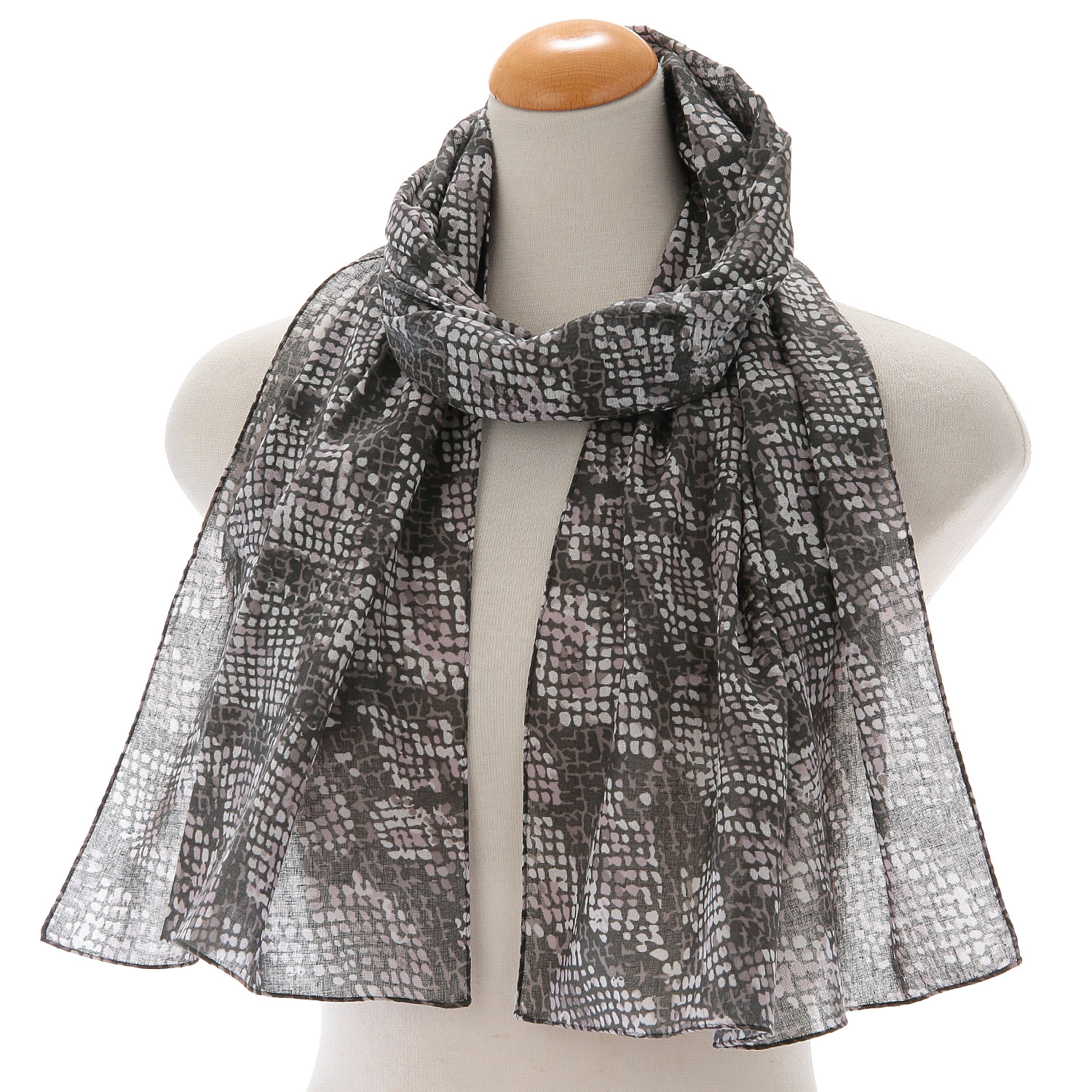 日本製 ガーゼチーフ パイソン - 画像1