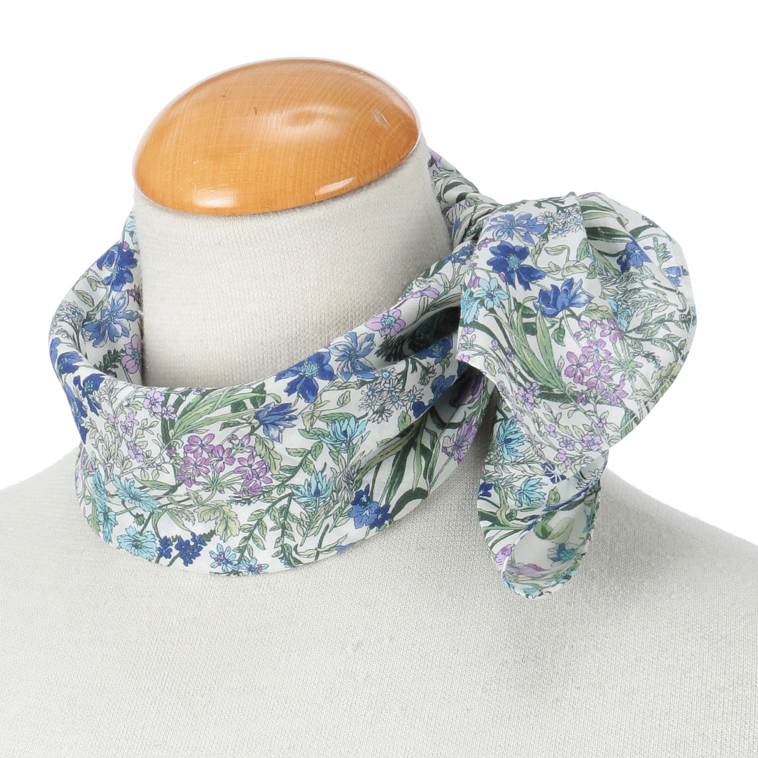 日本製 コットンプチスカーフ 52×52