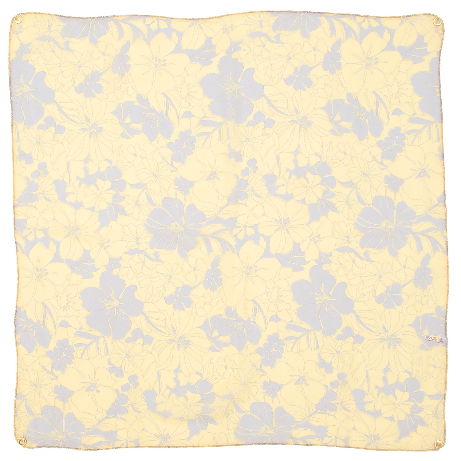 日本製 プリントポリエステルシフォンスカーフ 52×52 - 画像21