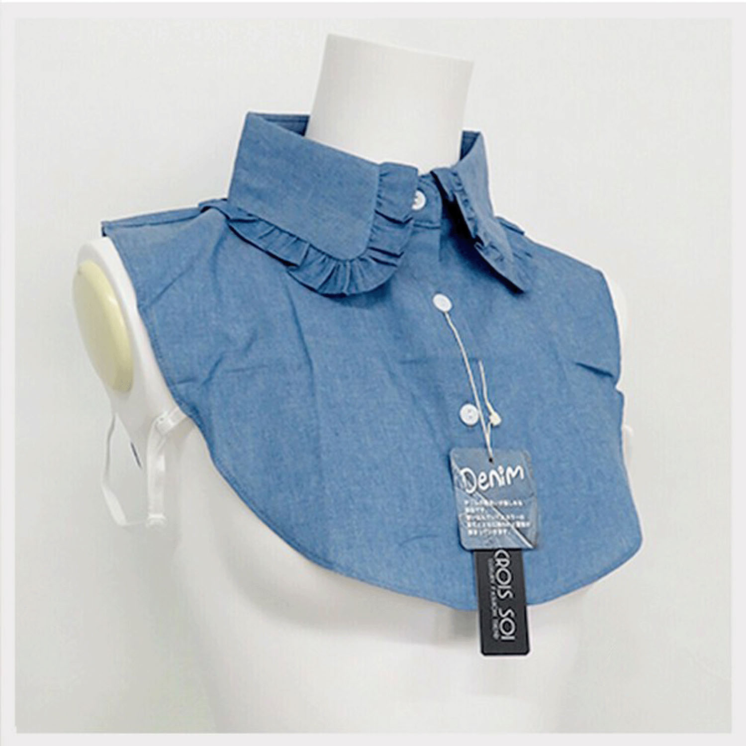 デニム付け襟 - 画像2