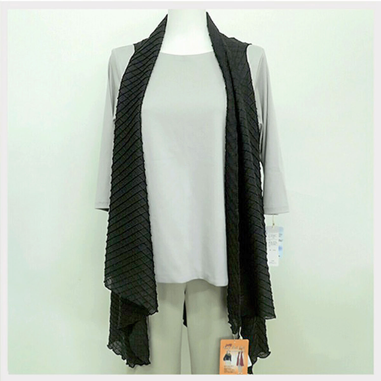 2way格子柄ストール - 画像7