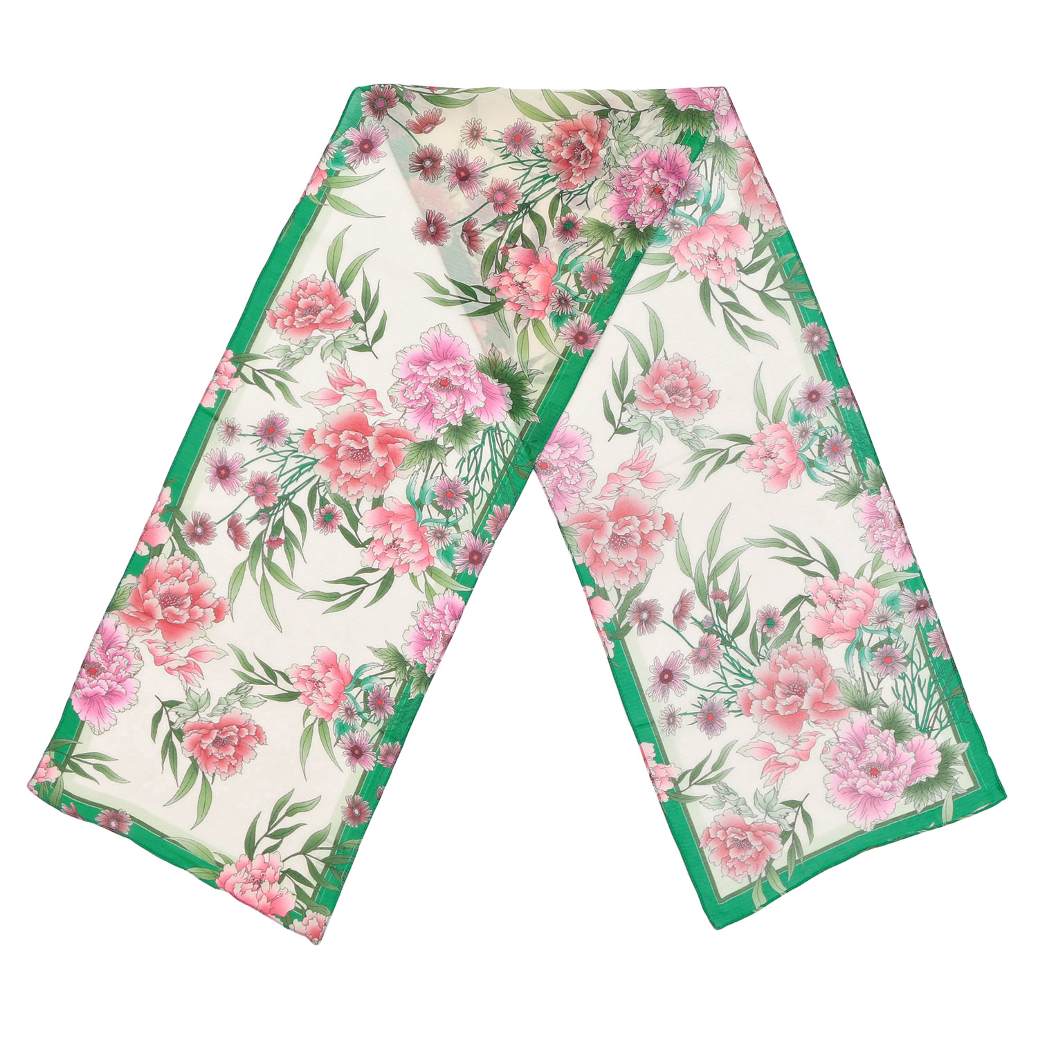 インド製 キュプラ混接触冷感ストール - 画像5