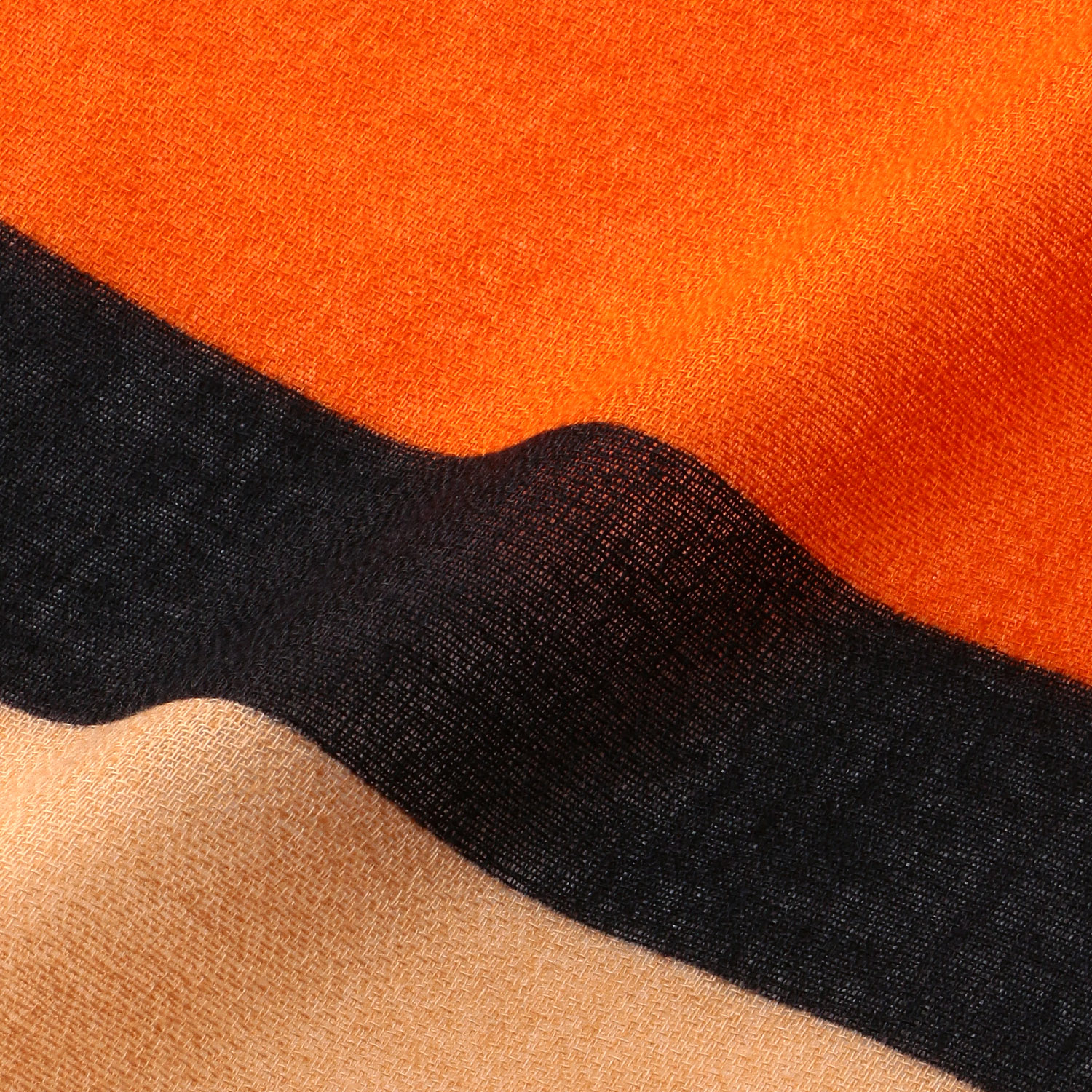 幾何柄ストール - 画像3