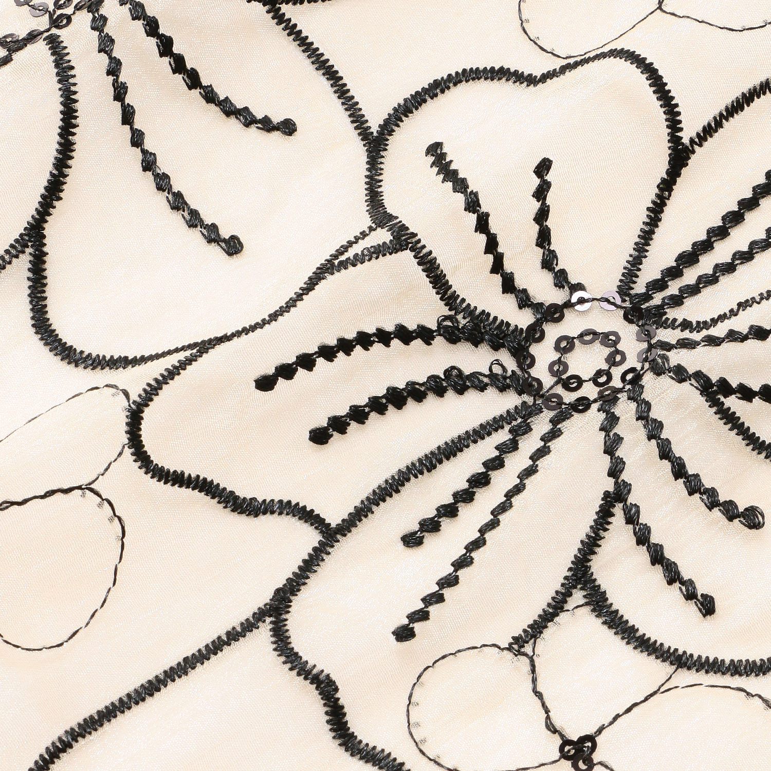 花柄刺繍ストール - 画像5