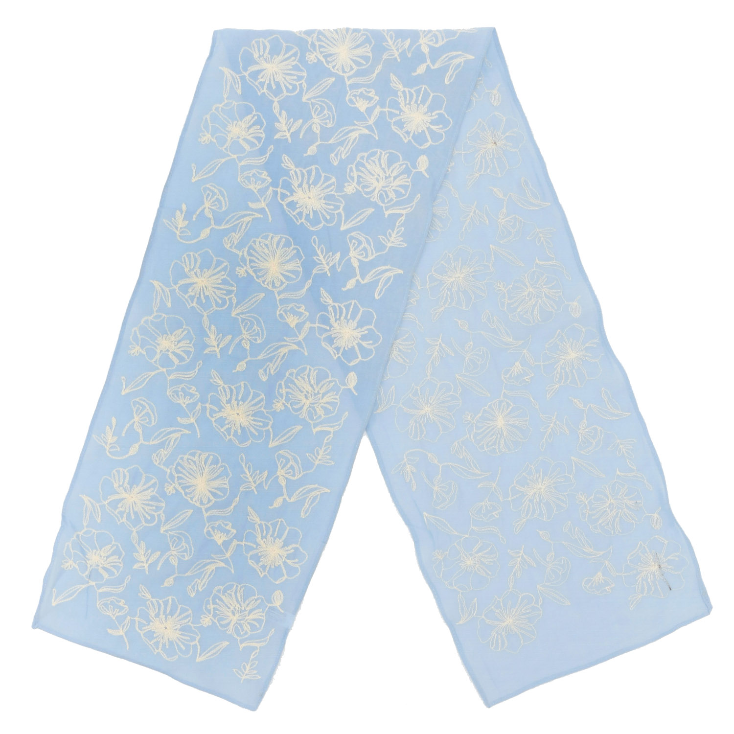 コットン刺繍ストール - 画像6