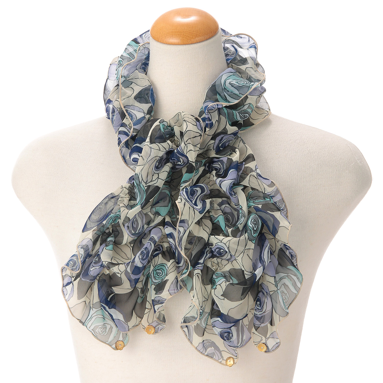 パッケージ入り 日本製 Ballett シャーリングストール - 画像4