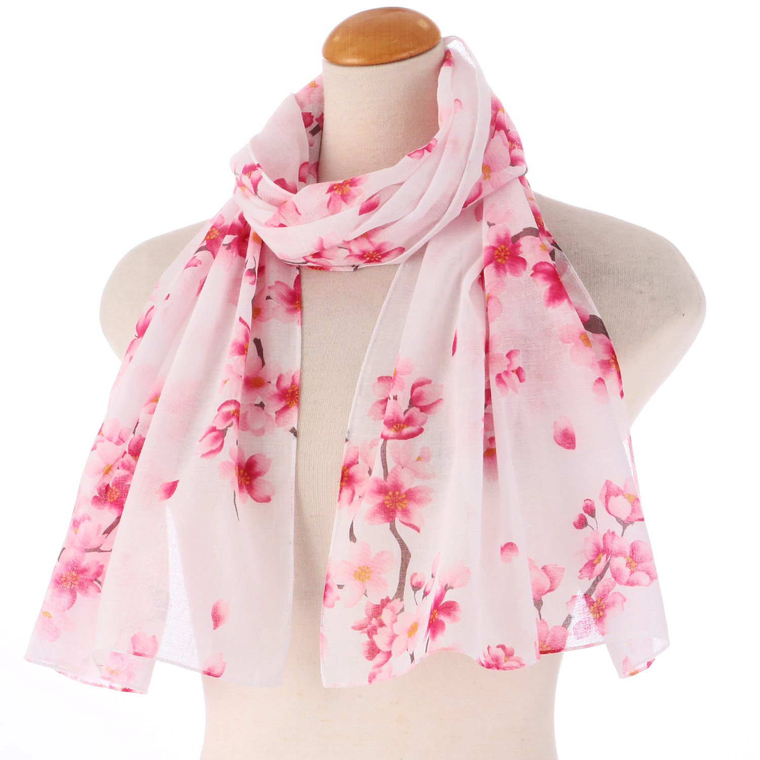 日本製 ガーゼチーフ さくら