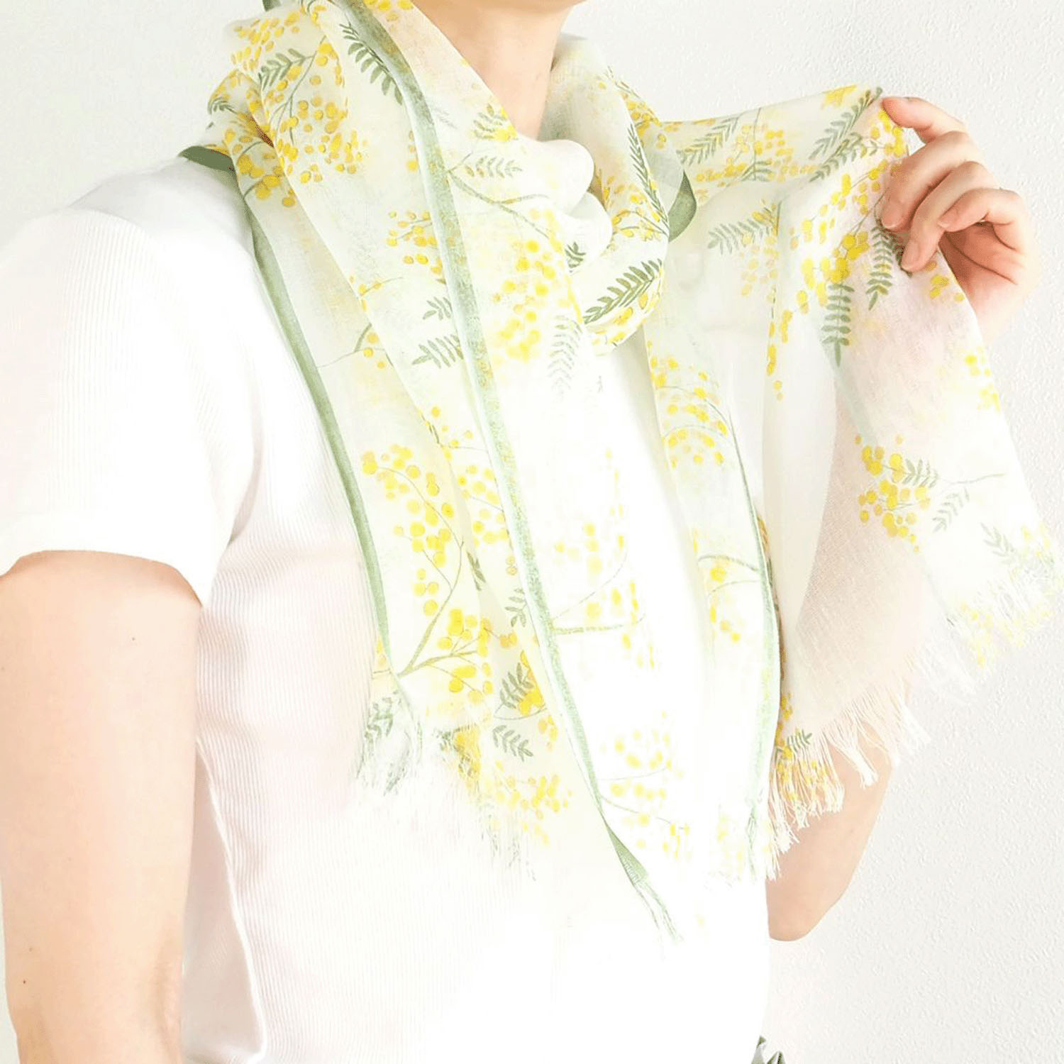 日本製 おさんぽストール - 画像1