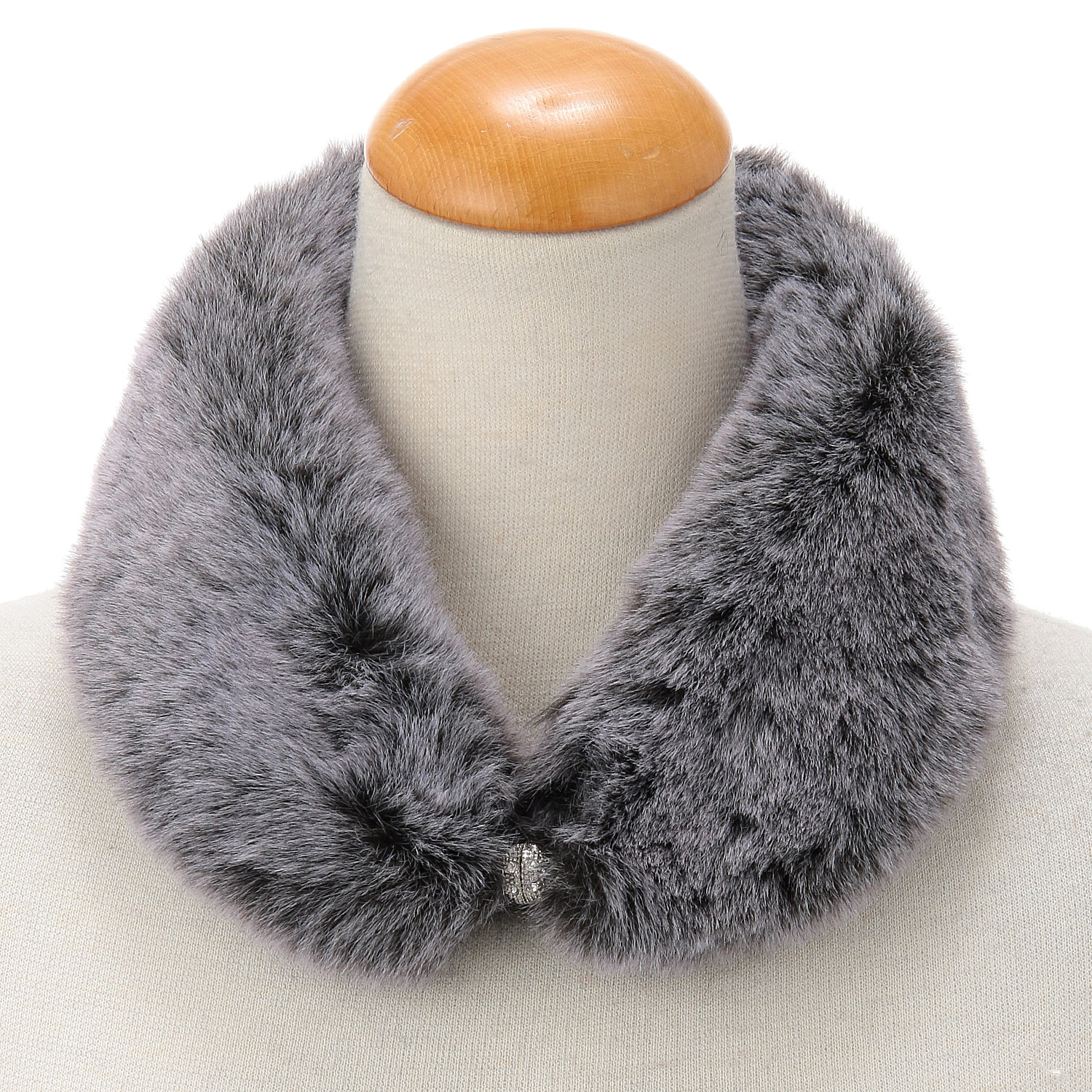 フェイクファースノートップ マグネット付きプチマフラー - 画像3