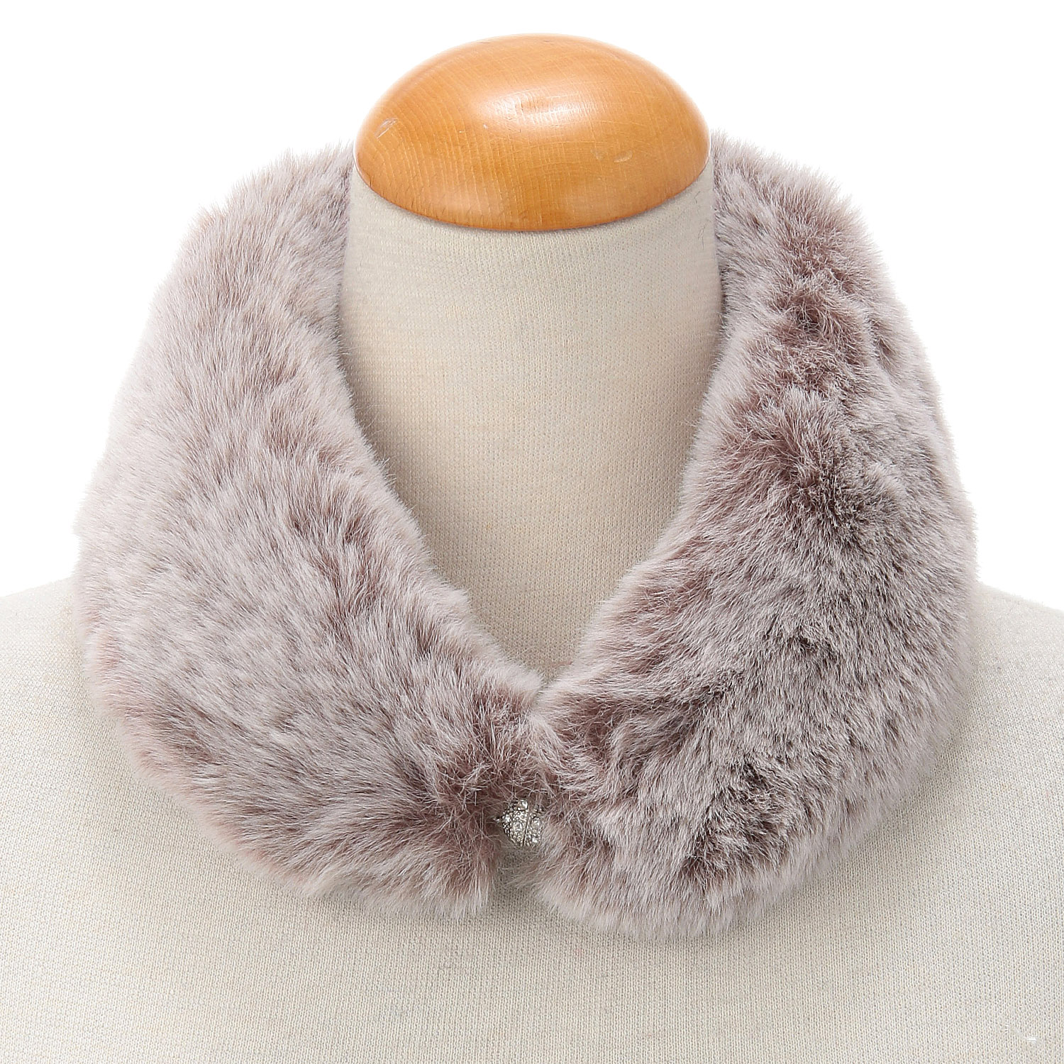 フェイクファースノートップ マグネット付きプチマフラー - 画像4