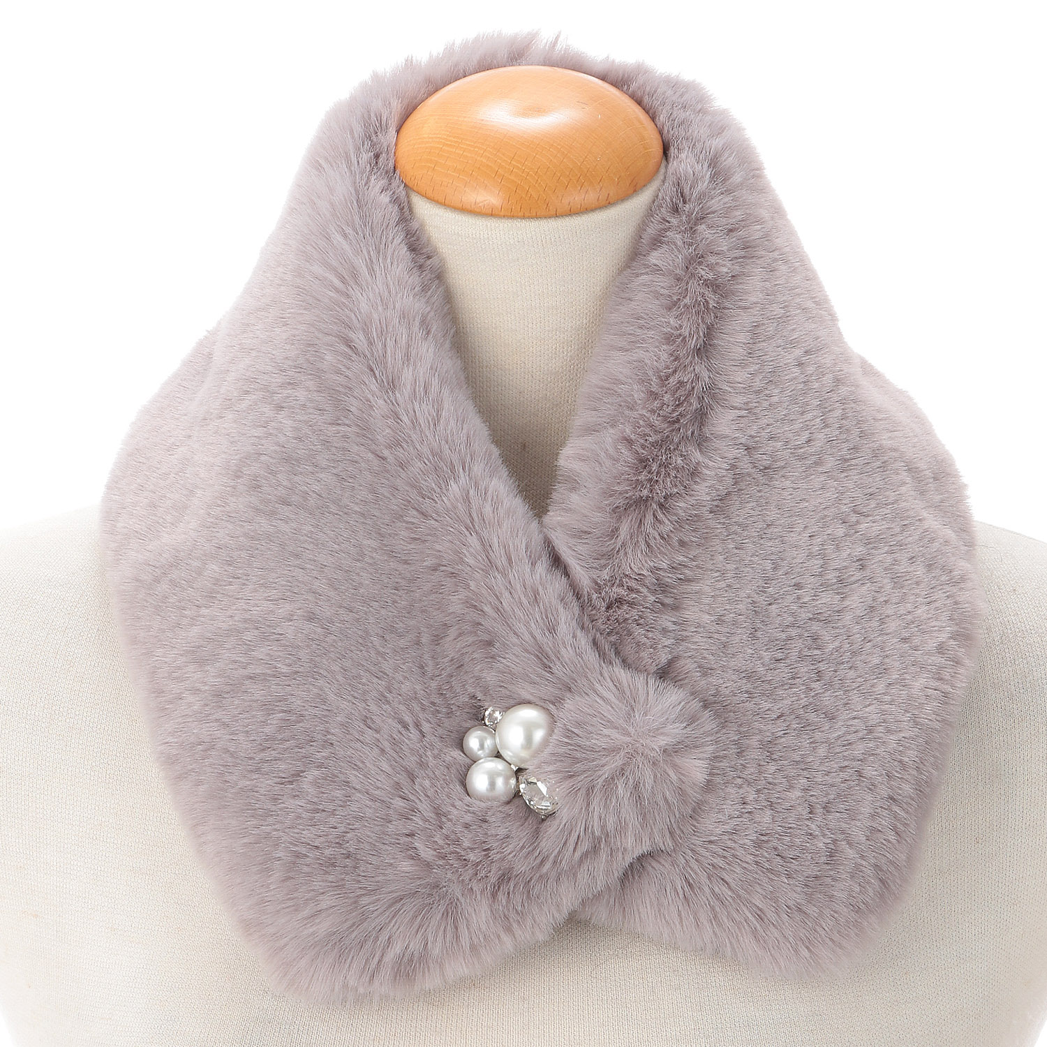 リサイクルエコファー パール付マグネットティペット - 画像1