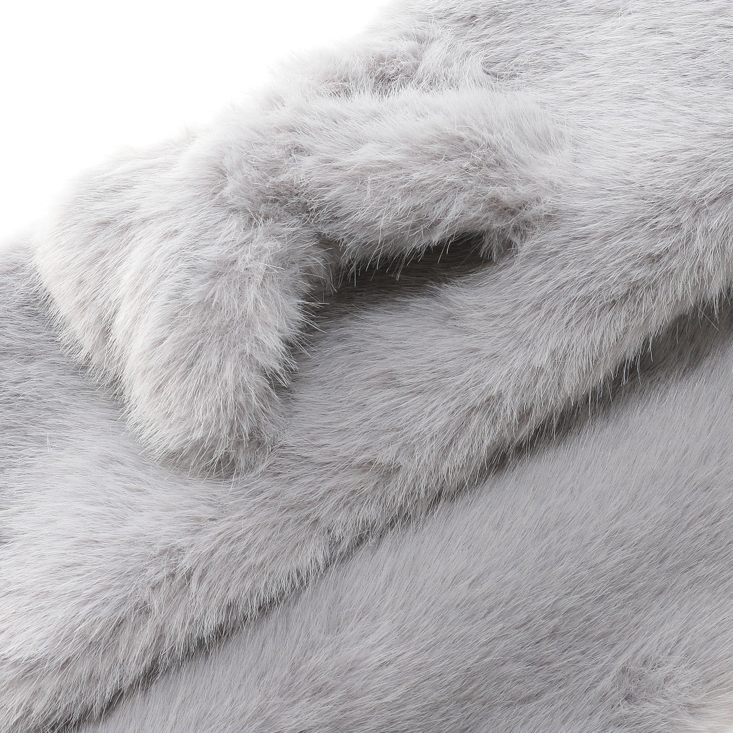 【ベージュ終了】エコファーリボンループティペット - 画像3