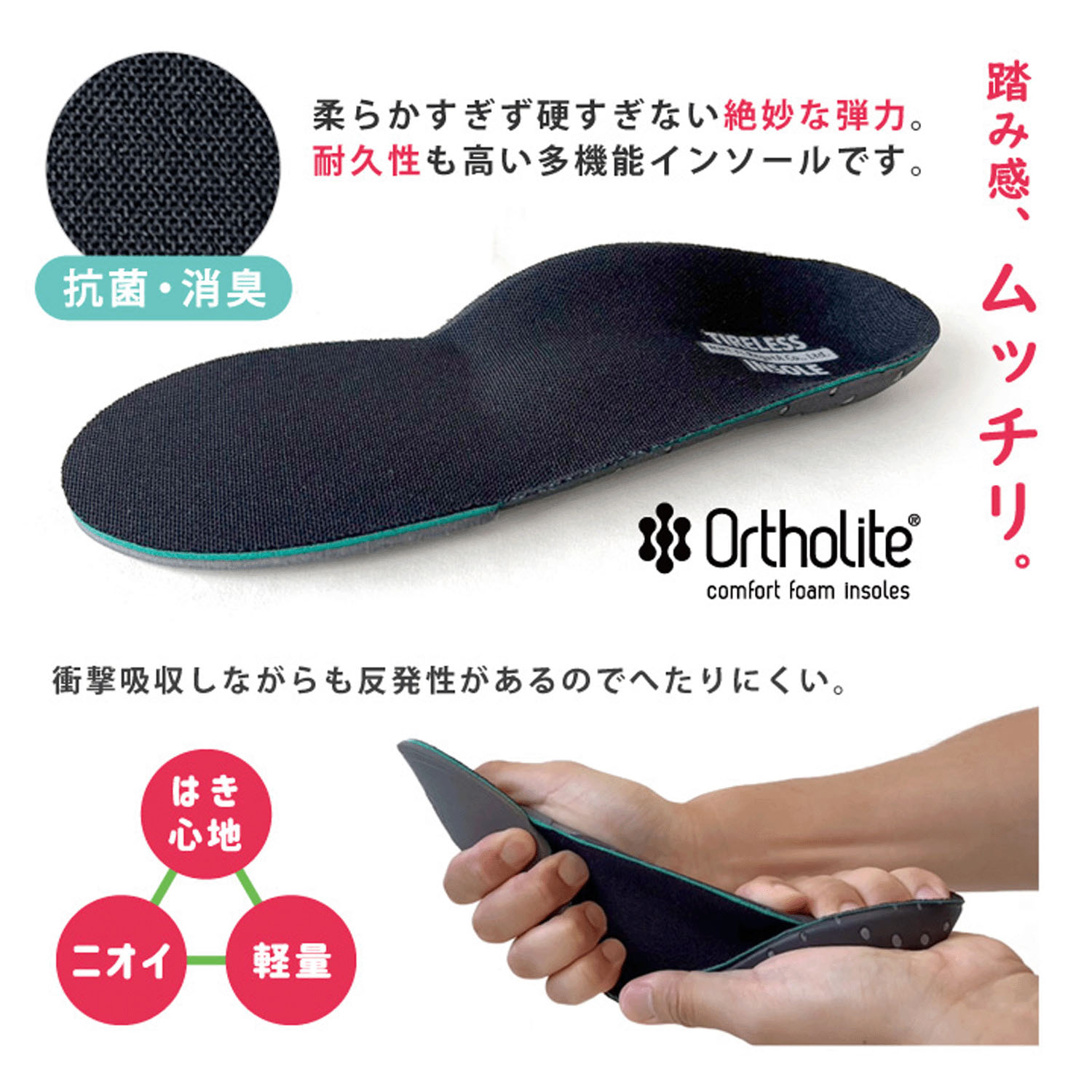 リゲッタモチタフ中敷 - 画像3