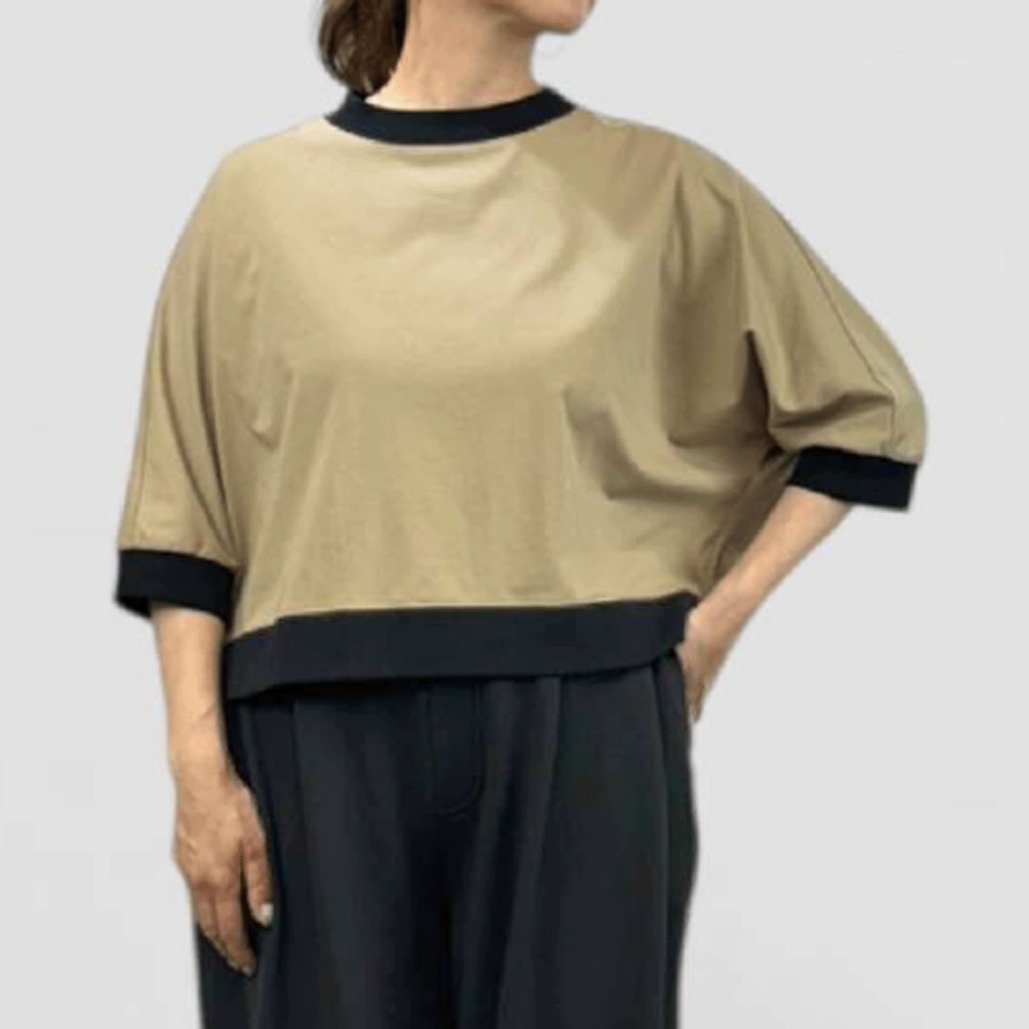 QTUME バイカラードルマンT - 画像7