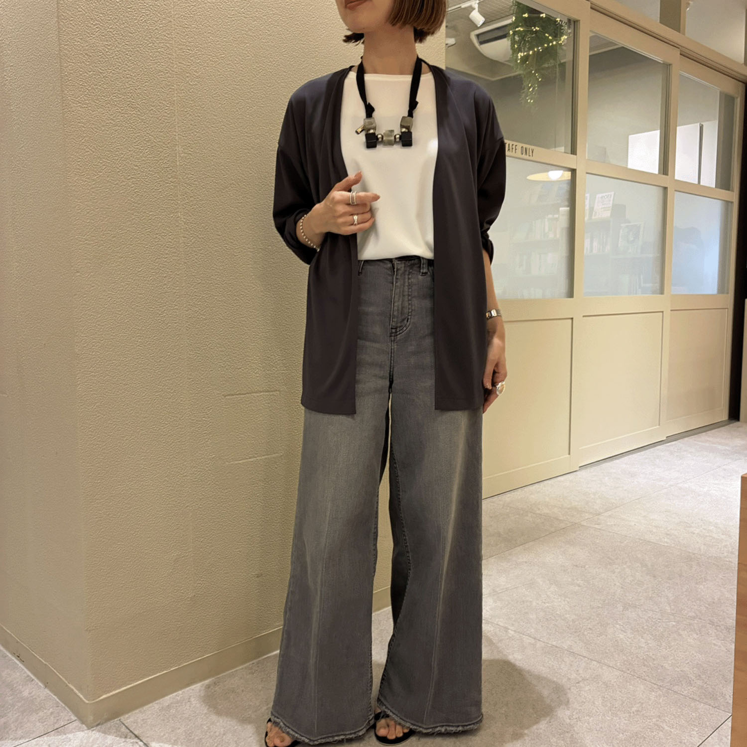 【Insta Live】【エトワールオリジナル】MONSTYLE強撚スムースジャケット - 画像12