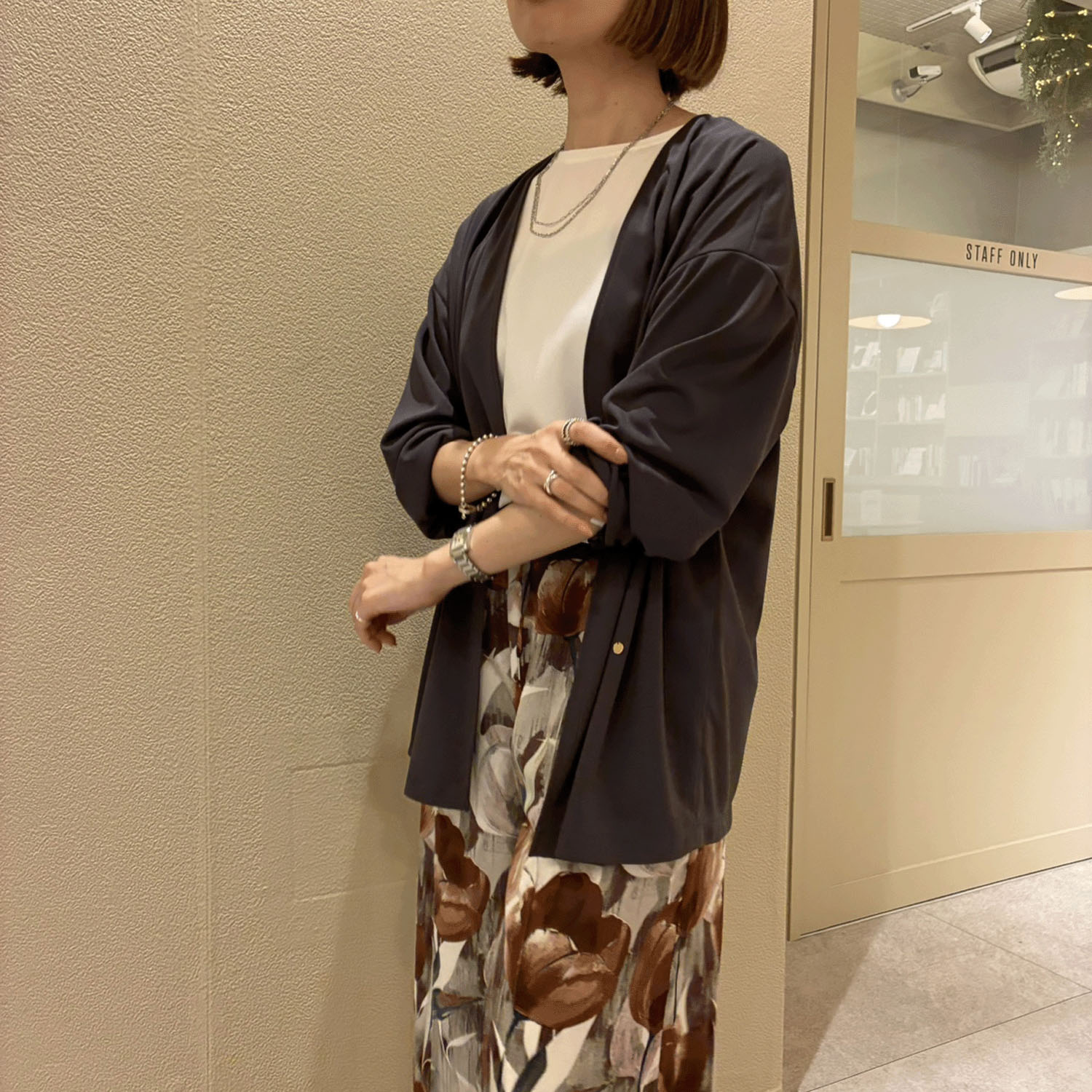 【Insta Live】【エトワールオリジナル】MONSTYLE強撚スムースジャケット - 画像3