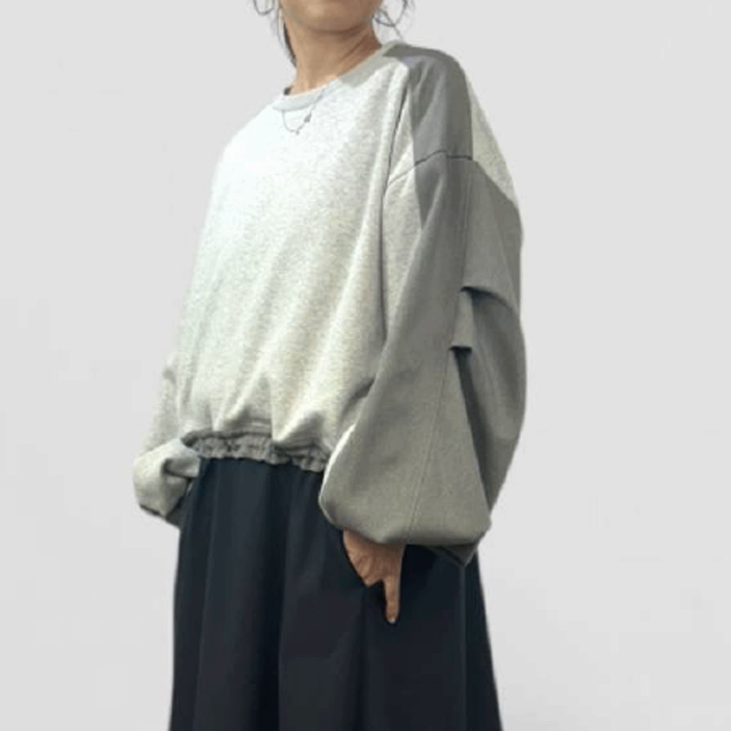 QTUME MA－1風アームトップス - 画像2