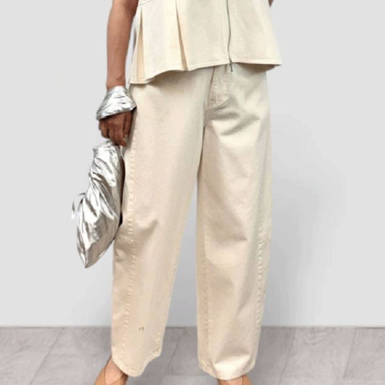 【Insta Live】QTUME バレルレッグデニムパンツ - 画像11