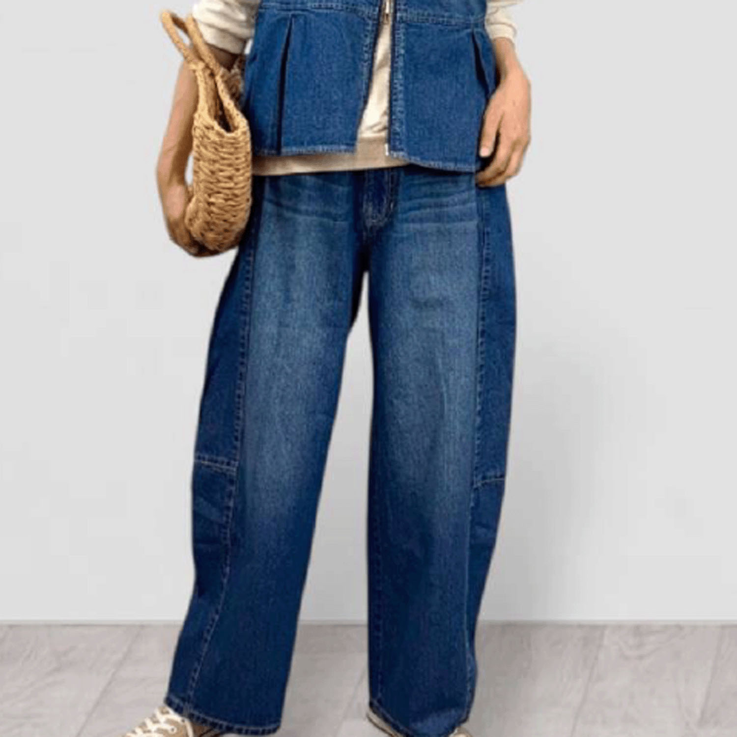 【Insta Live】QTUME バレルレッグデニムパンツ - 画像18