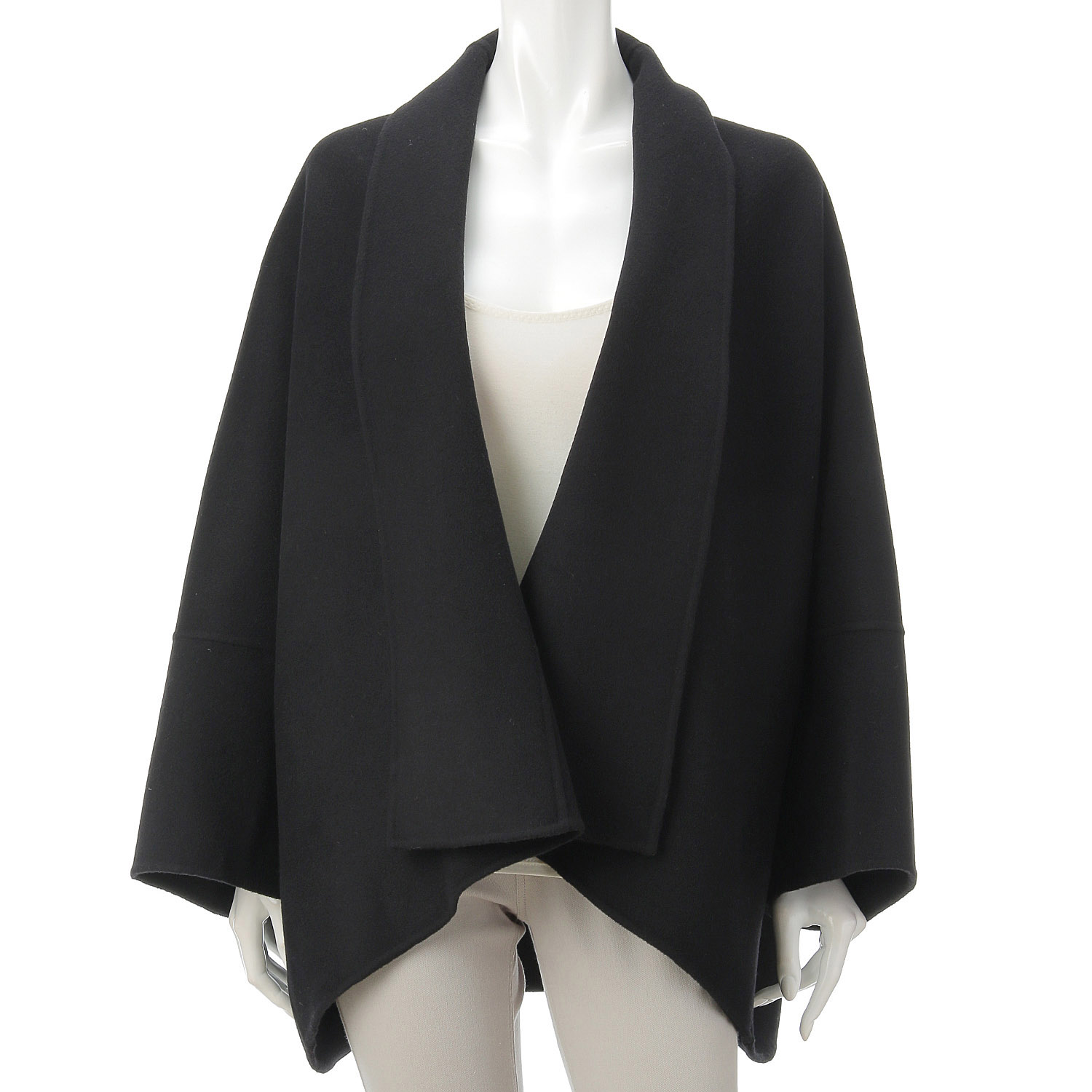 【Inata Live】一珠 B7 リバー仕立ウールコート - 画像2