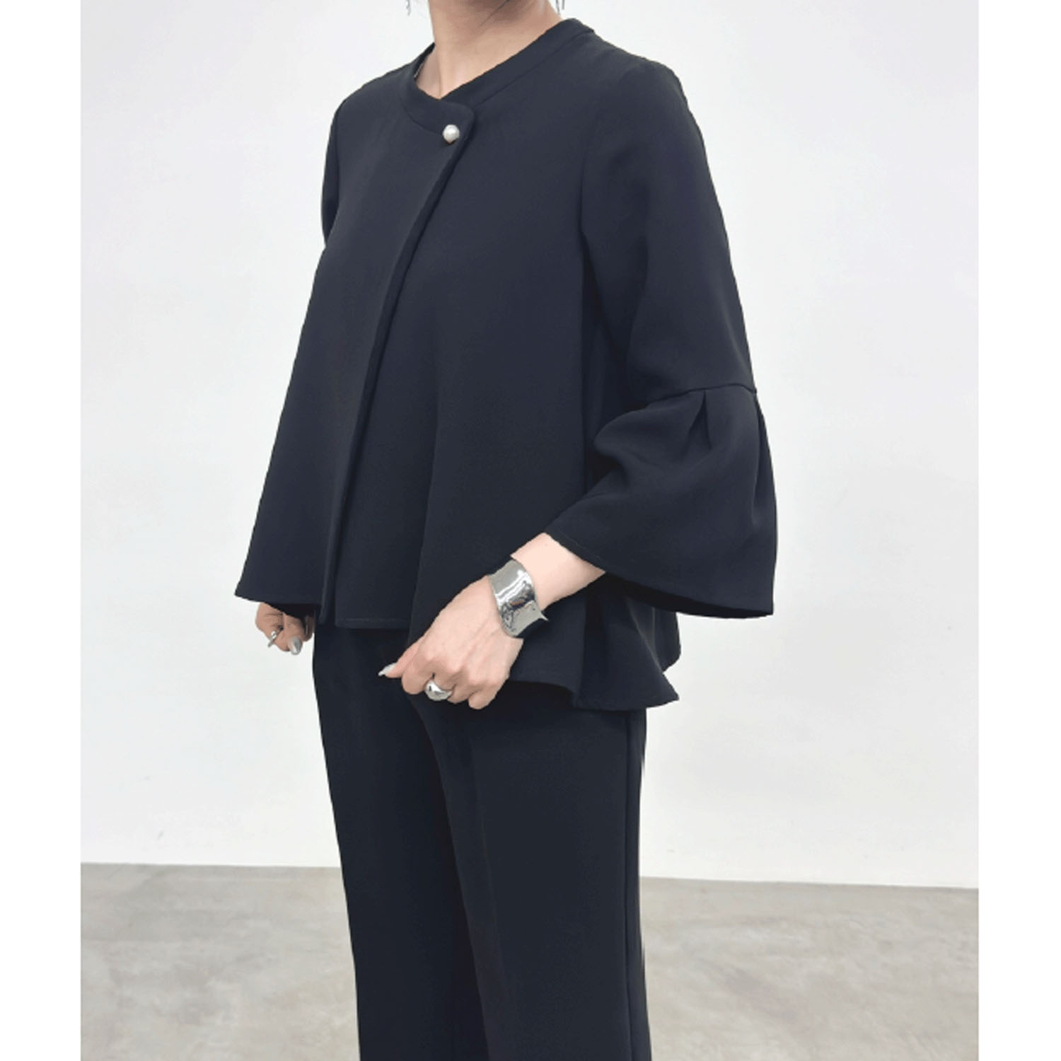 NUS ベルスリーブフレアジャケット - 画像2