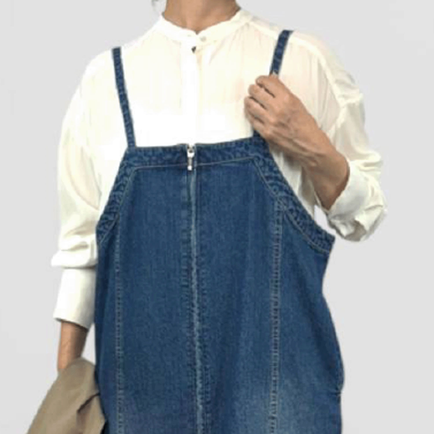 【Insta Live】QTUME バンドカラーシャツ - 画像2