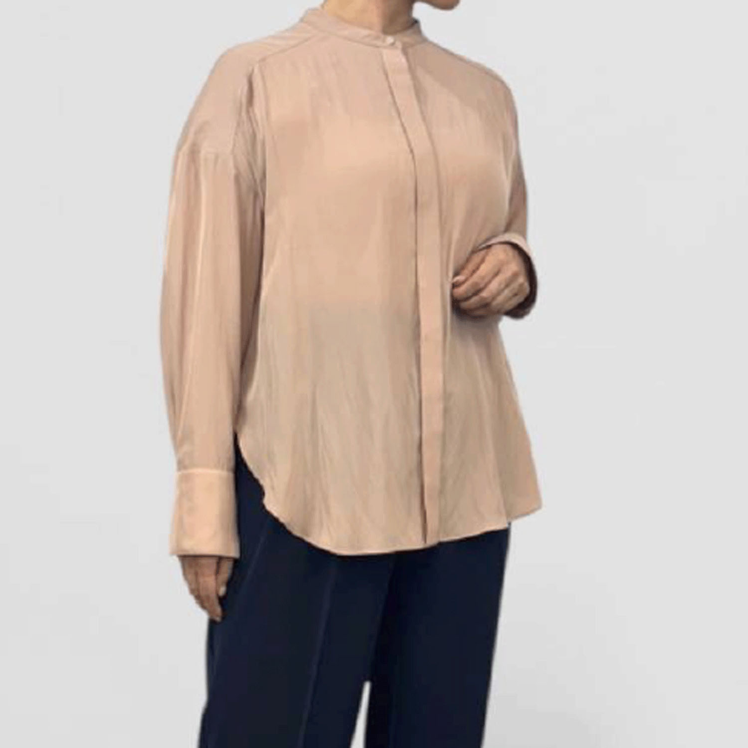 【Insta Live】QTUME バンドカラーシャツ - 画像9