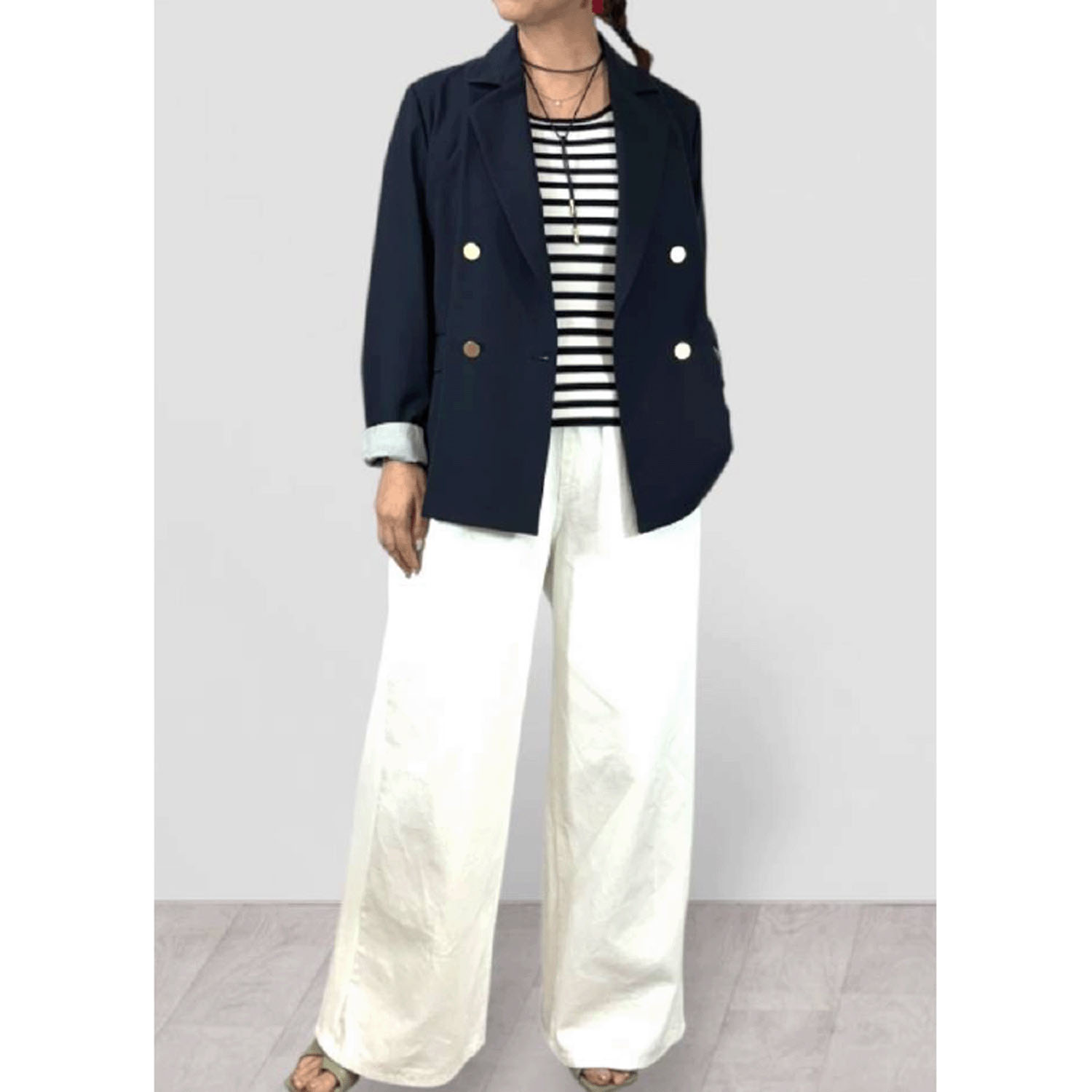 QTUMU ダブルブレザー - 画像11