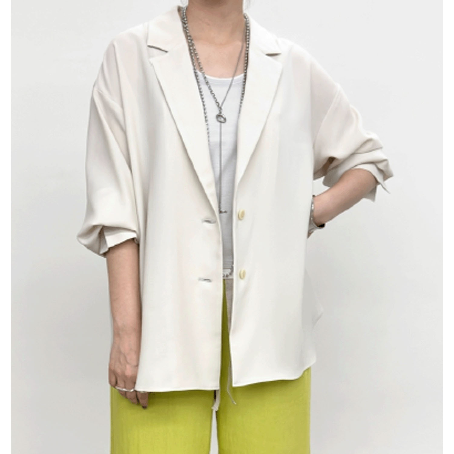 NUS テーラードシャツジャケット - 画像1