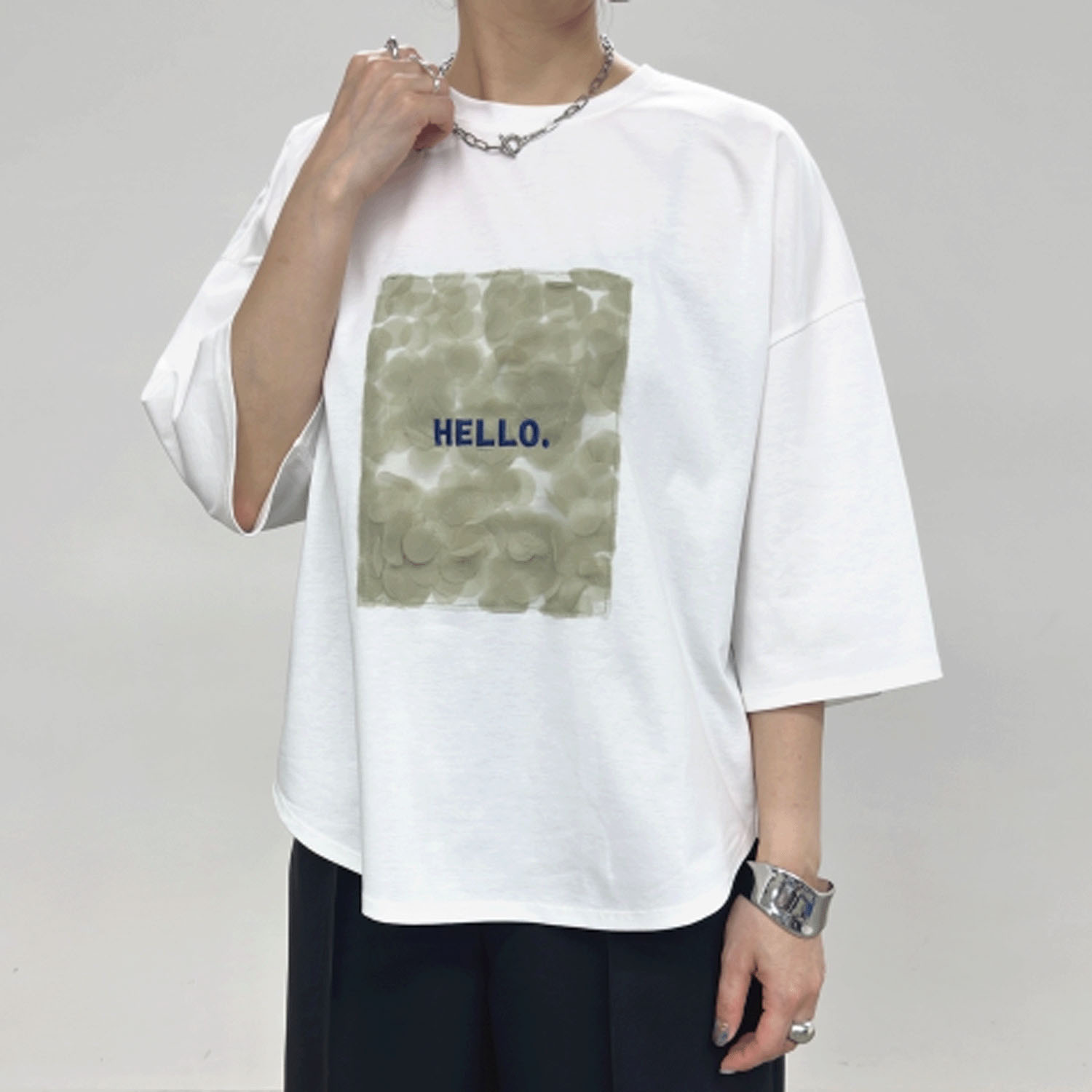 NUS チュールロゴT - 画像1