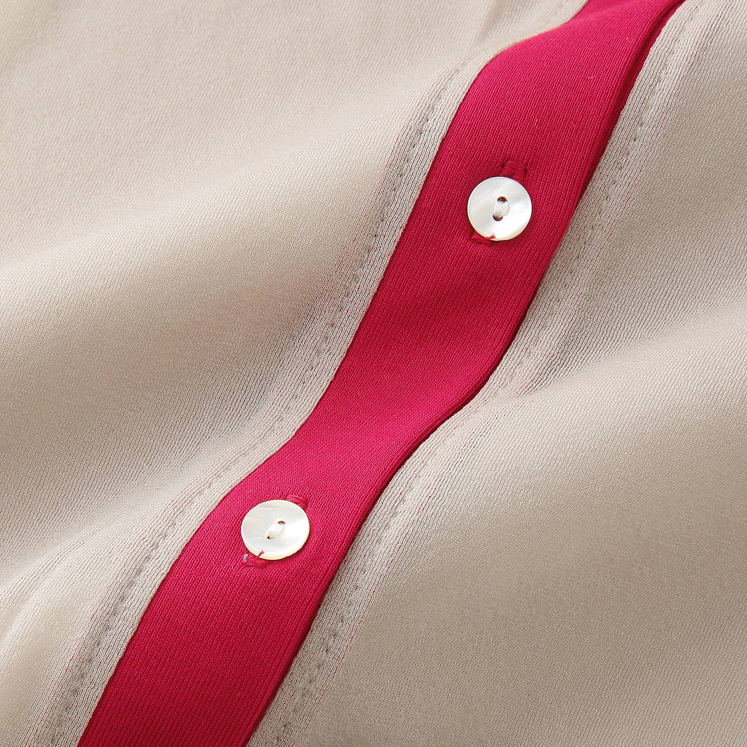 NUS バイカラーシアーカーディガン - 画像10