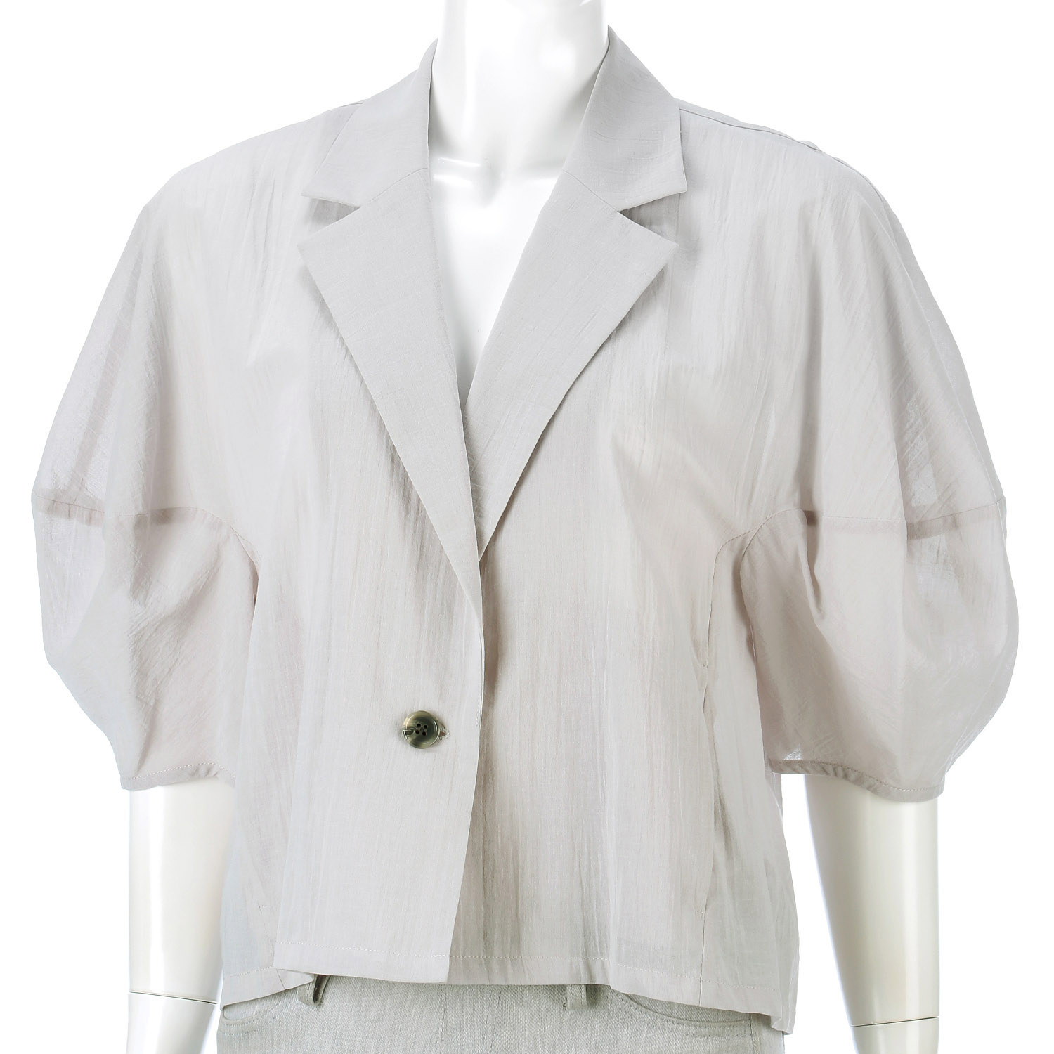 NUS ランタンスリーブショートジャケット - 画像2