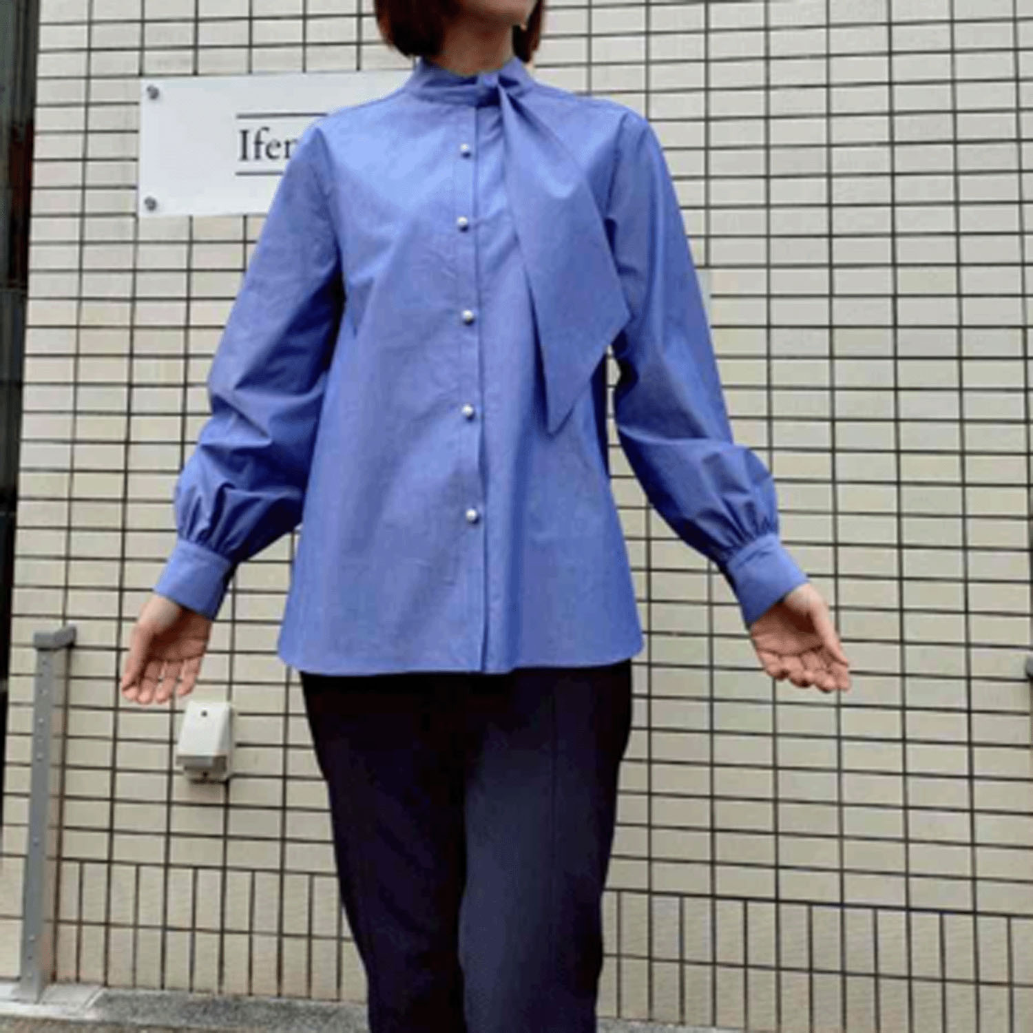 Doubleface Tokyo スカーフタイシャツ - 画像1