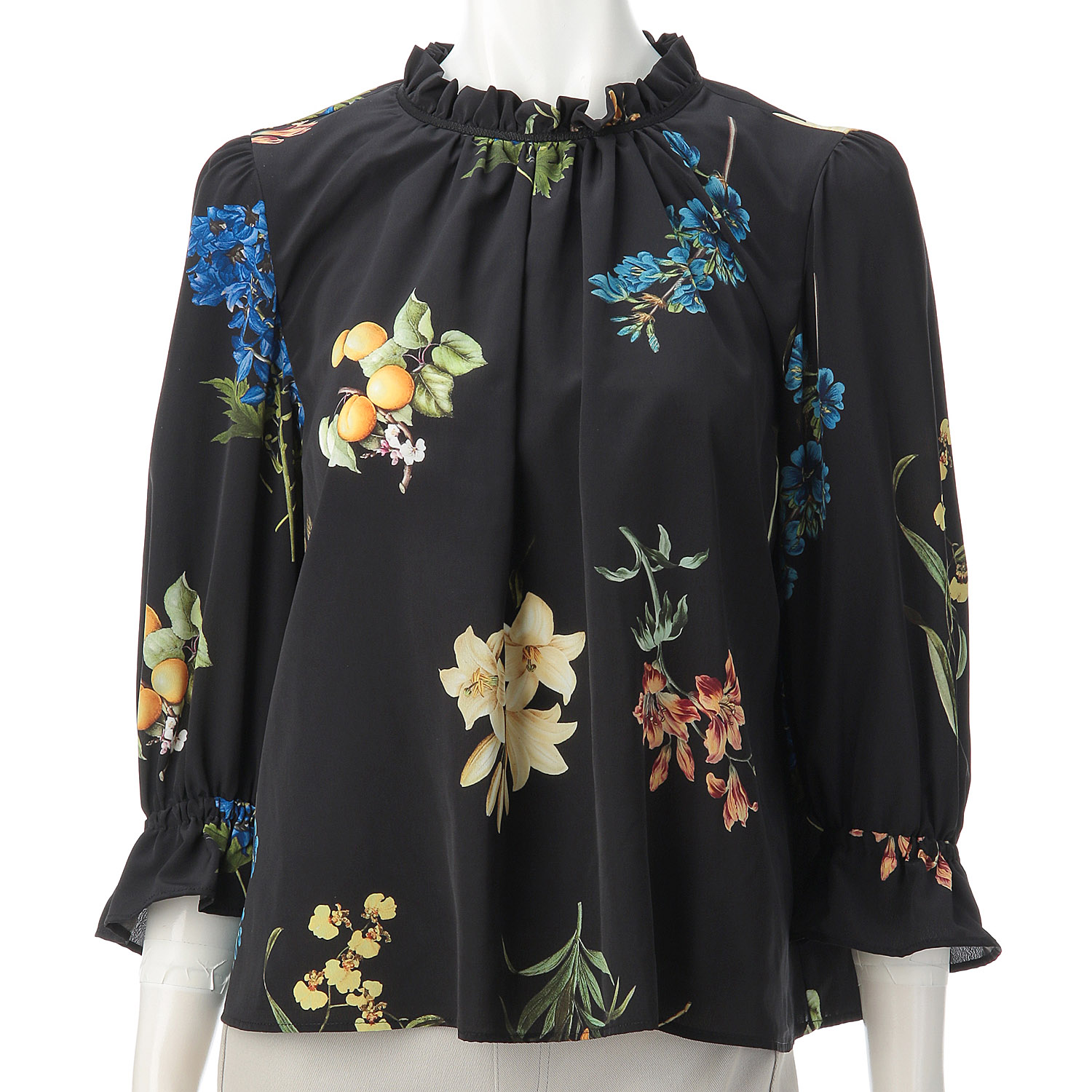一珠 KOKIA フラワープリントブラウス - 画像2