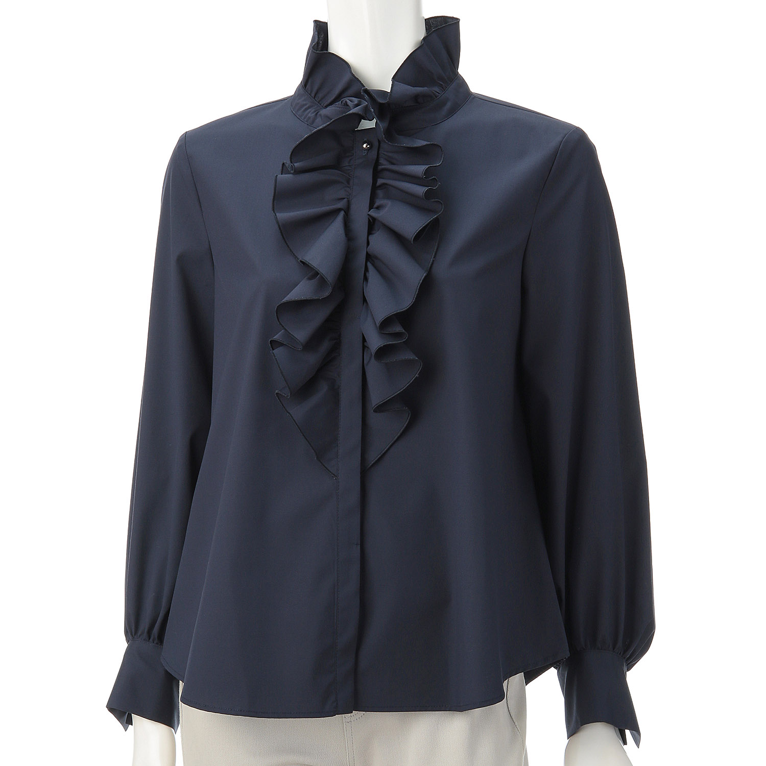 一珠 KOKIA メロウフリルスタンドブラウス - 画像6