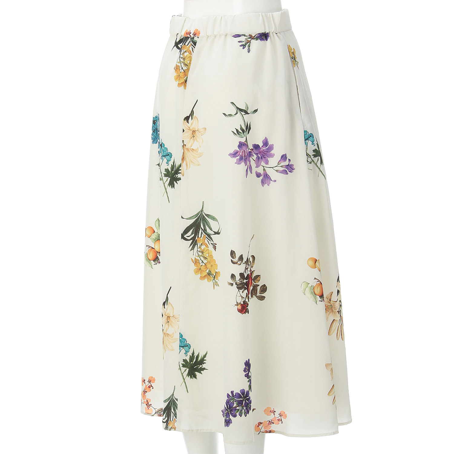 一珠 KOKIA フラワープリントスカート - 画像4