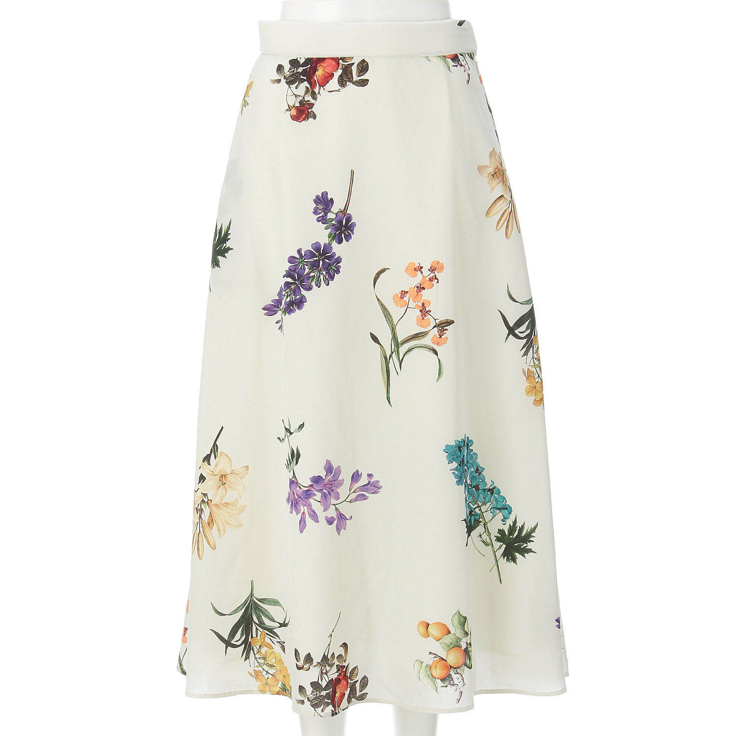 一珠 KOKIA フラワープリントスカート - 画像1