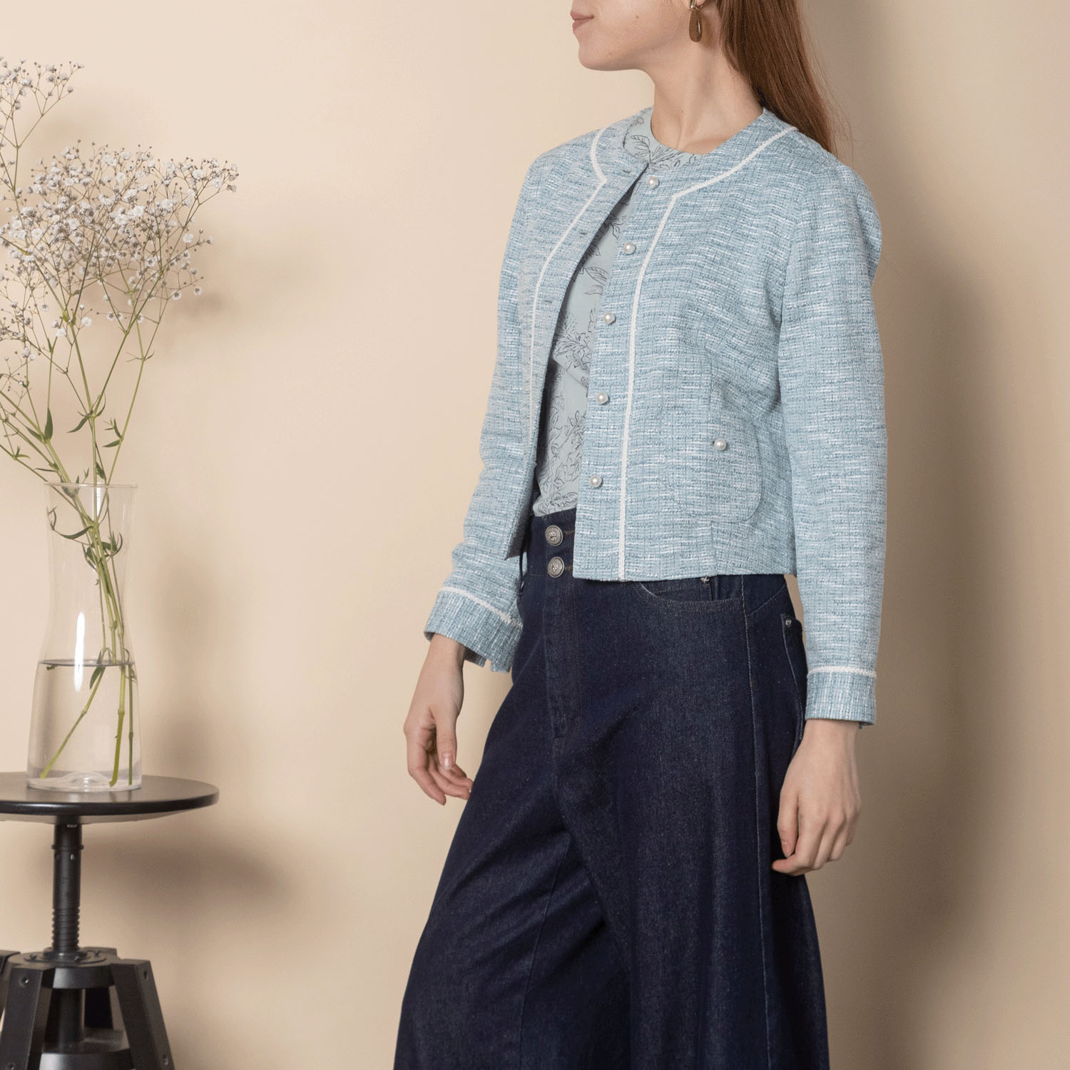 グラン山貴 ツイードライクジャケット - 画像11