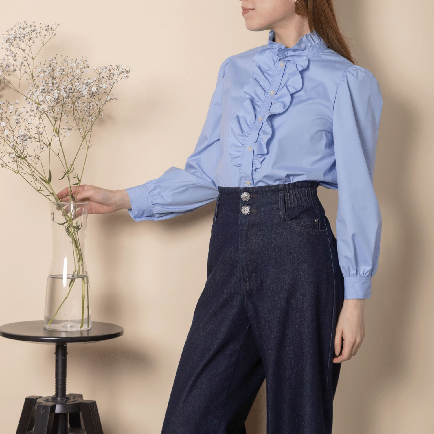 グラン山貴 フリルブラウス - 画像14