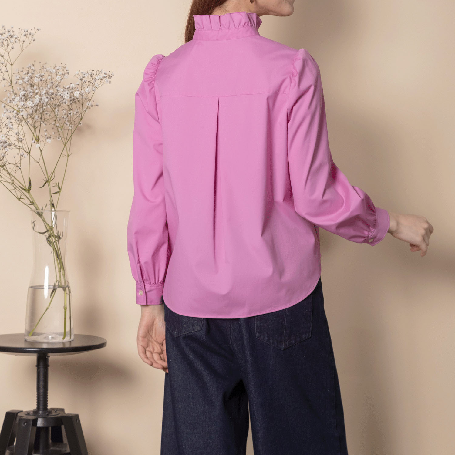 グラン山貴 フリルブラウス - 画像9