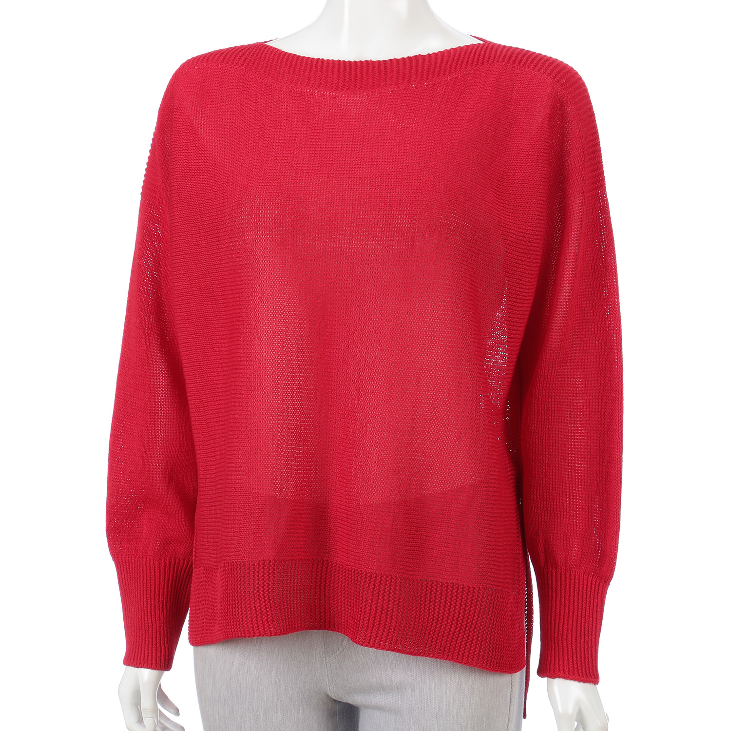 M－station ミドルゲージニットチュニック - 画像3