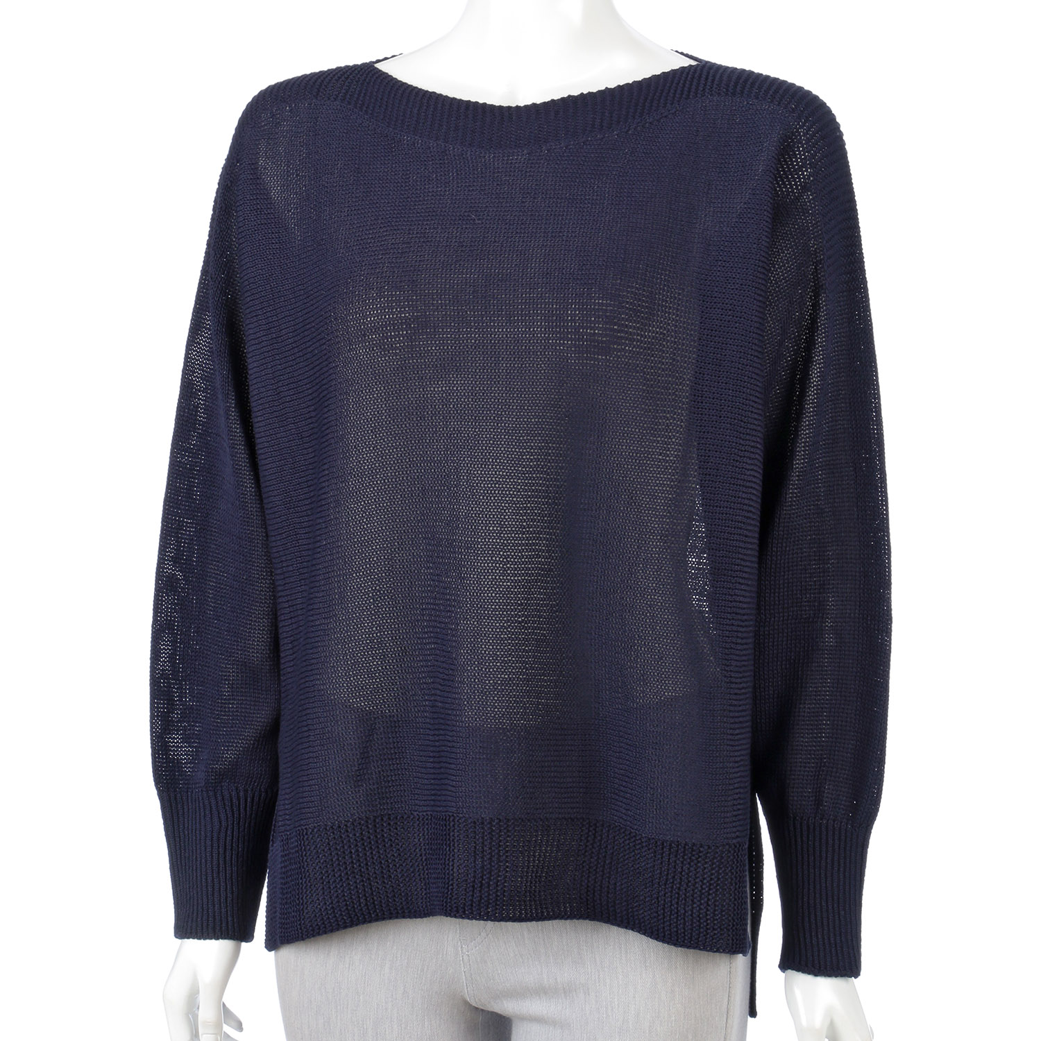 M－station ミドルゲージニットチュニック - 画像9