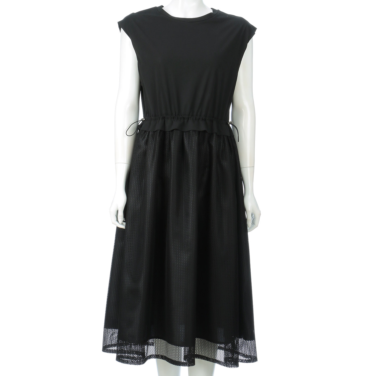 M－station 異素材ミックスワンピース - 画像5