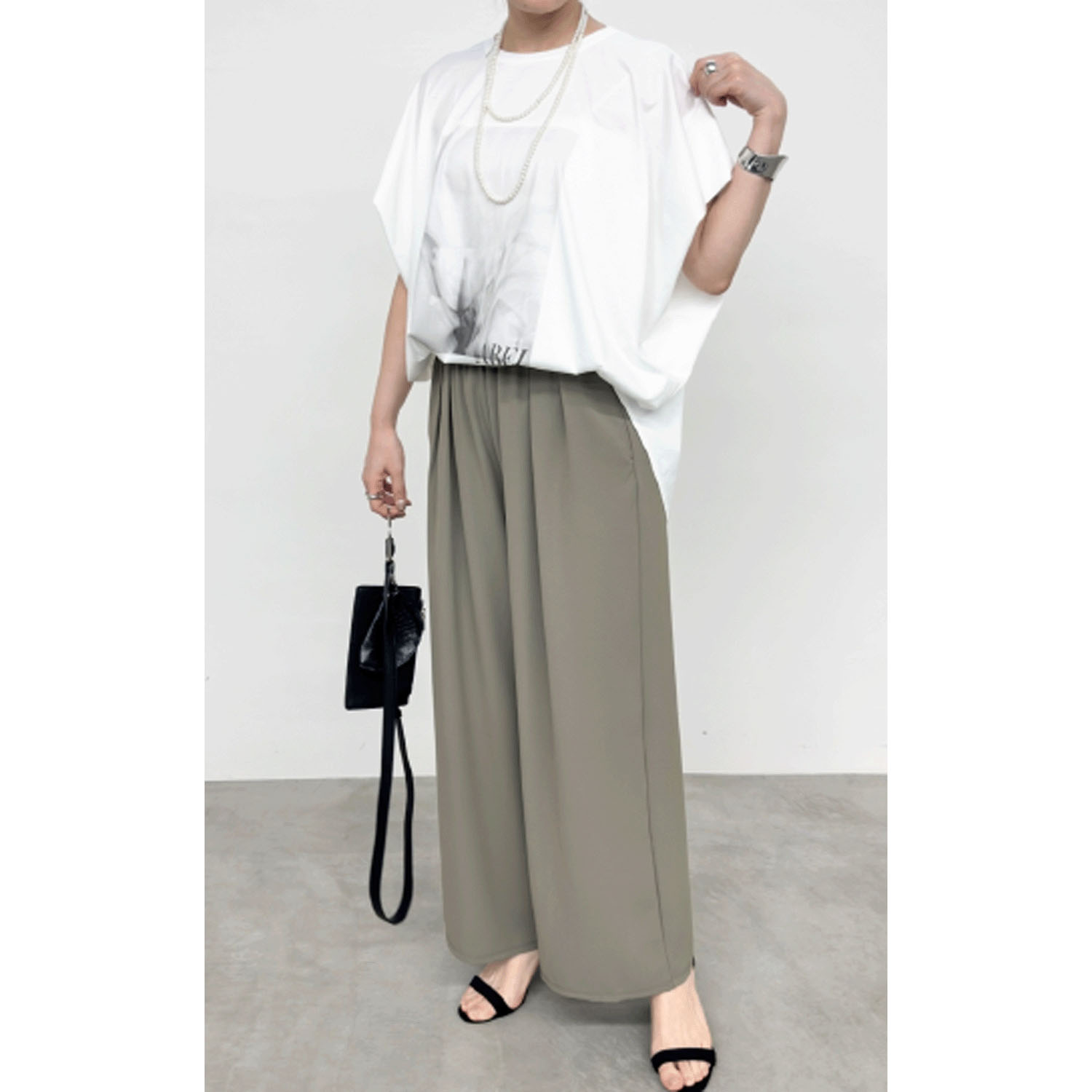 NUS タックスリーブフォトTシャツ - 画像4