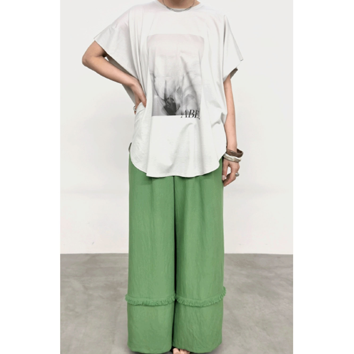 NUS タックスリーブフォトTシャツ - 画像7