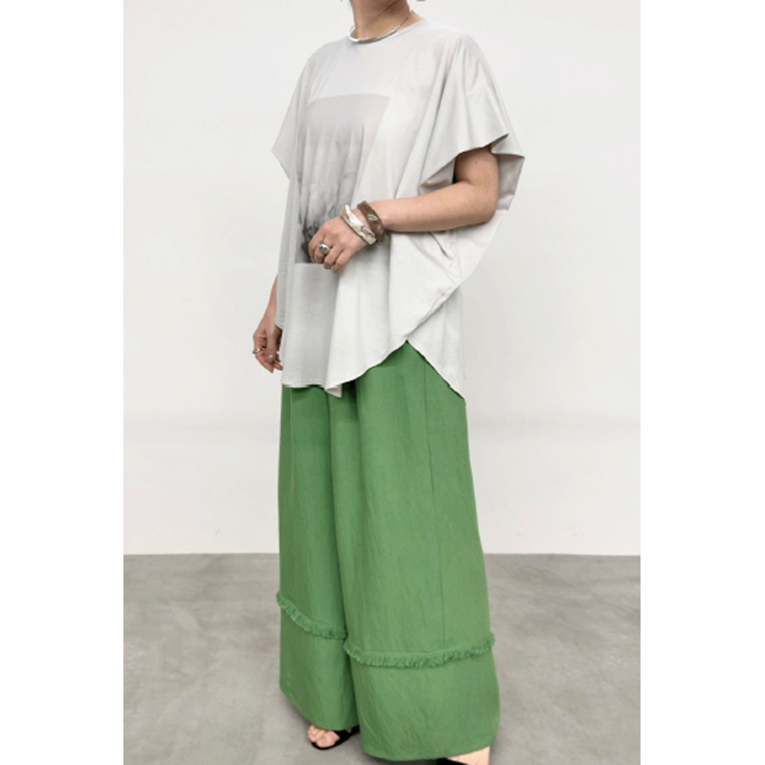 NUS タックスリーブフォトTシャツ - 画像8