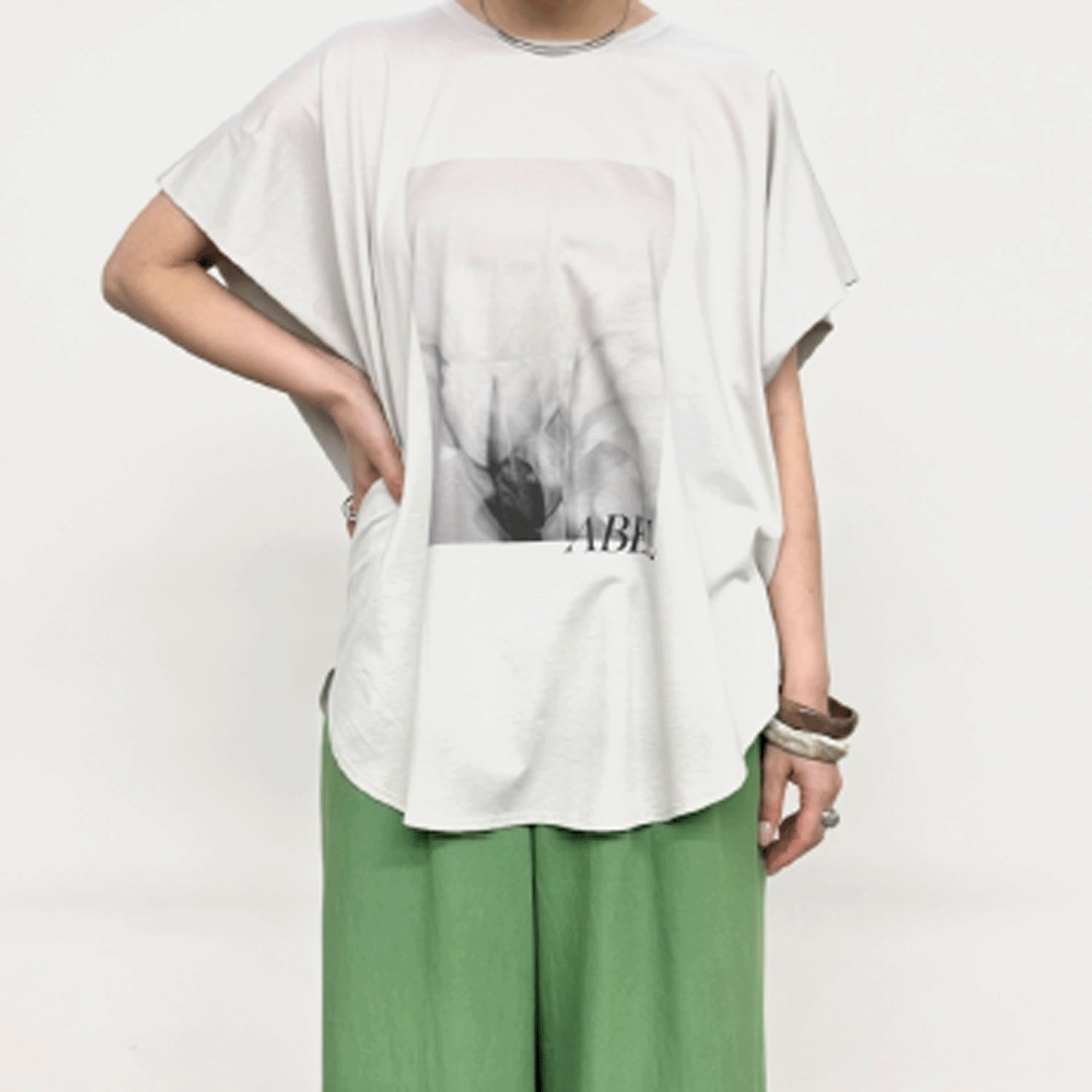 NUS タックスリーブフォトTシャツ - 画像1